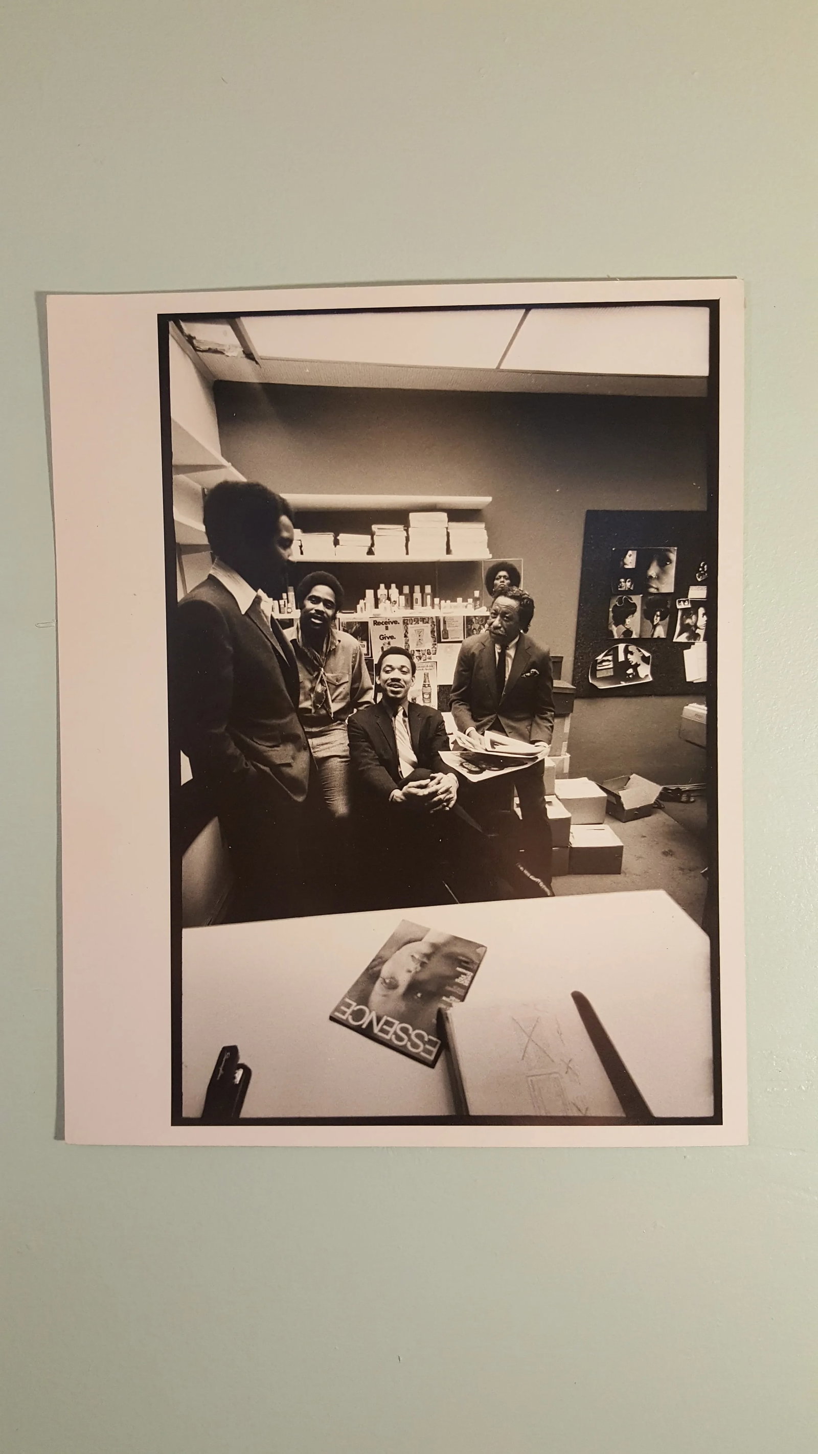 Mid 20th Century Essence Magazine Staff Print by Alfred Statler - 2