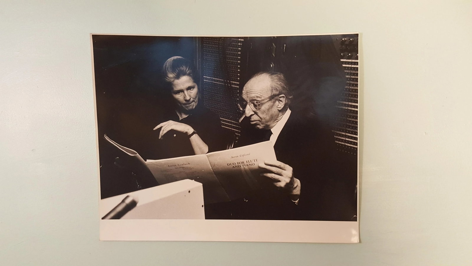 Alfred Statler Print of Aaron Copland - 2