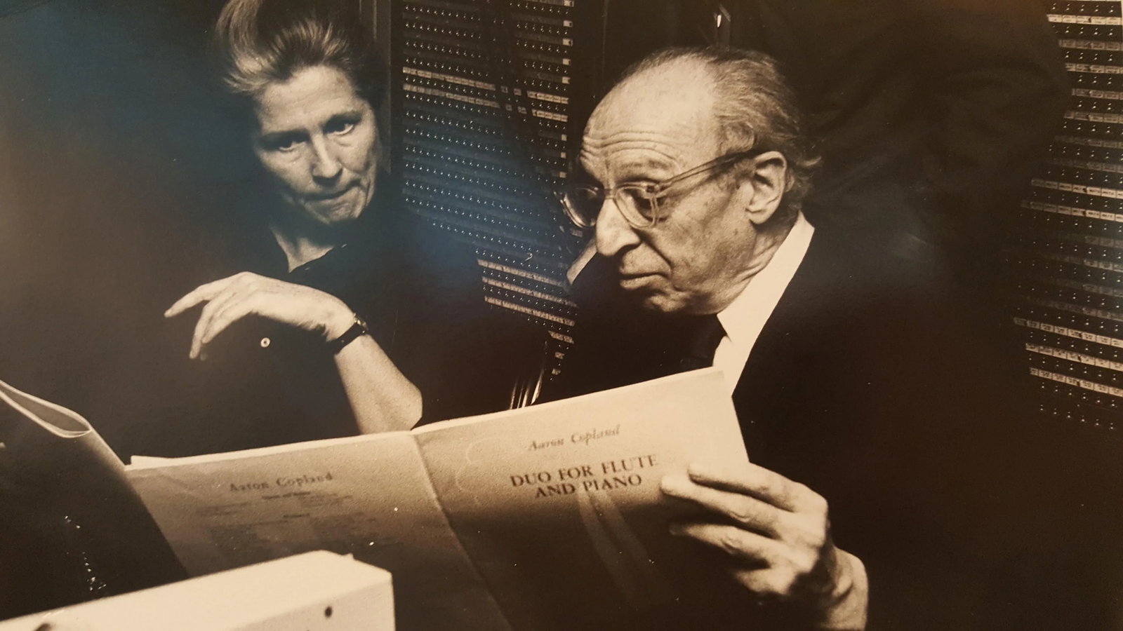 Alfred Statler Print of Aaron Copland - 5
