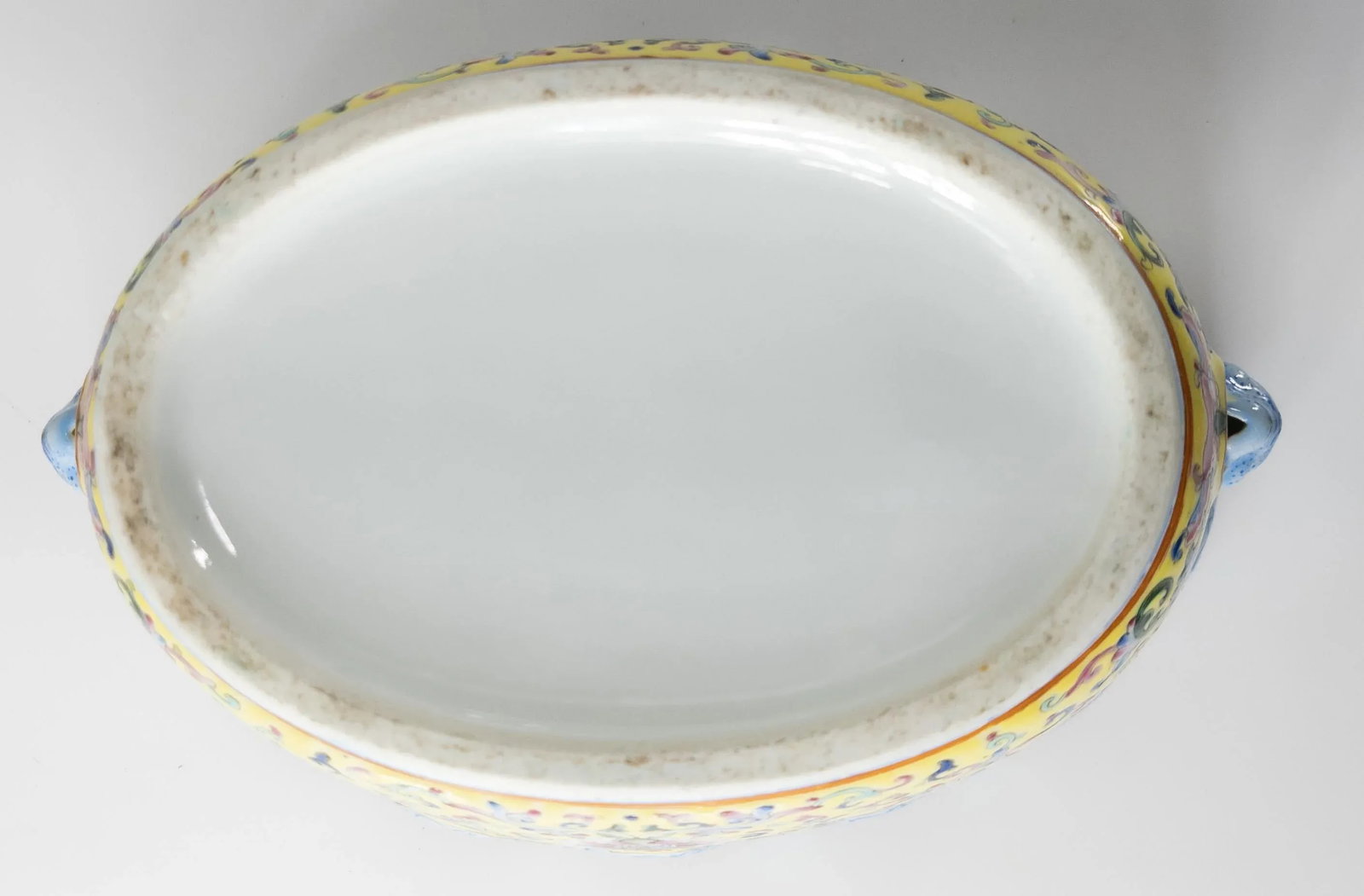 Early 20th Century Chinese Chinoiserie Republic Period Famille Rose Floral Bowl - 11