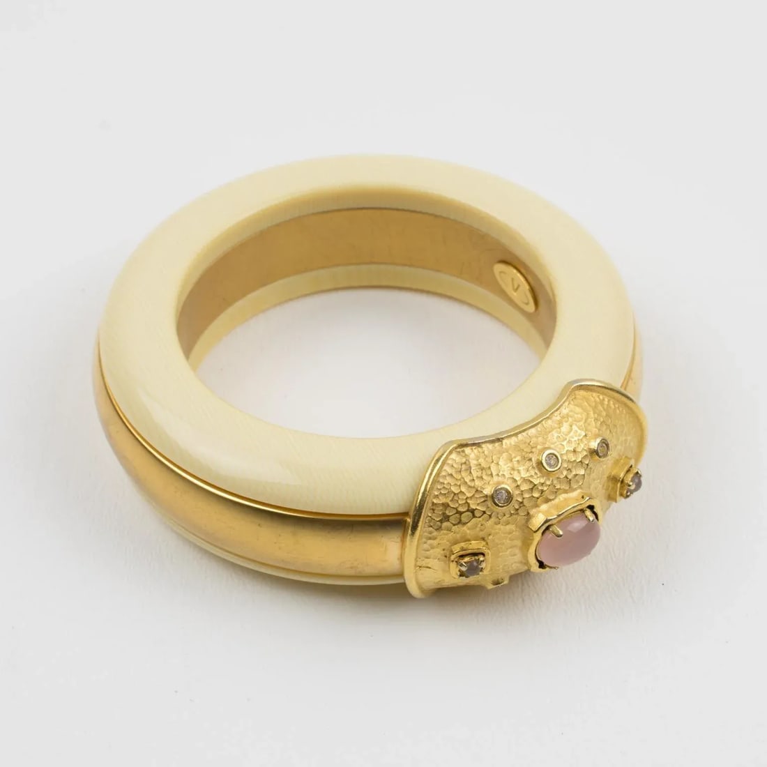 Valentino Haute Couture Jeweled Bracelet Bangle - 3