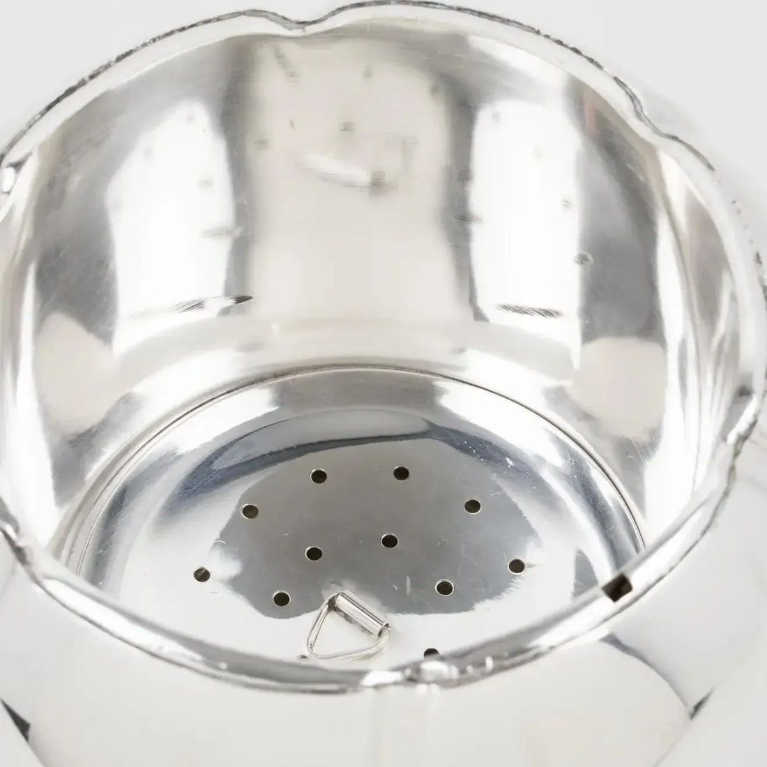 Teghini Firenze Silver Plate Tomato-shaped Ice Bucket, Italy 1960s - 9