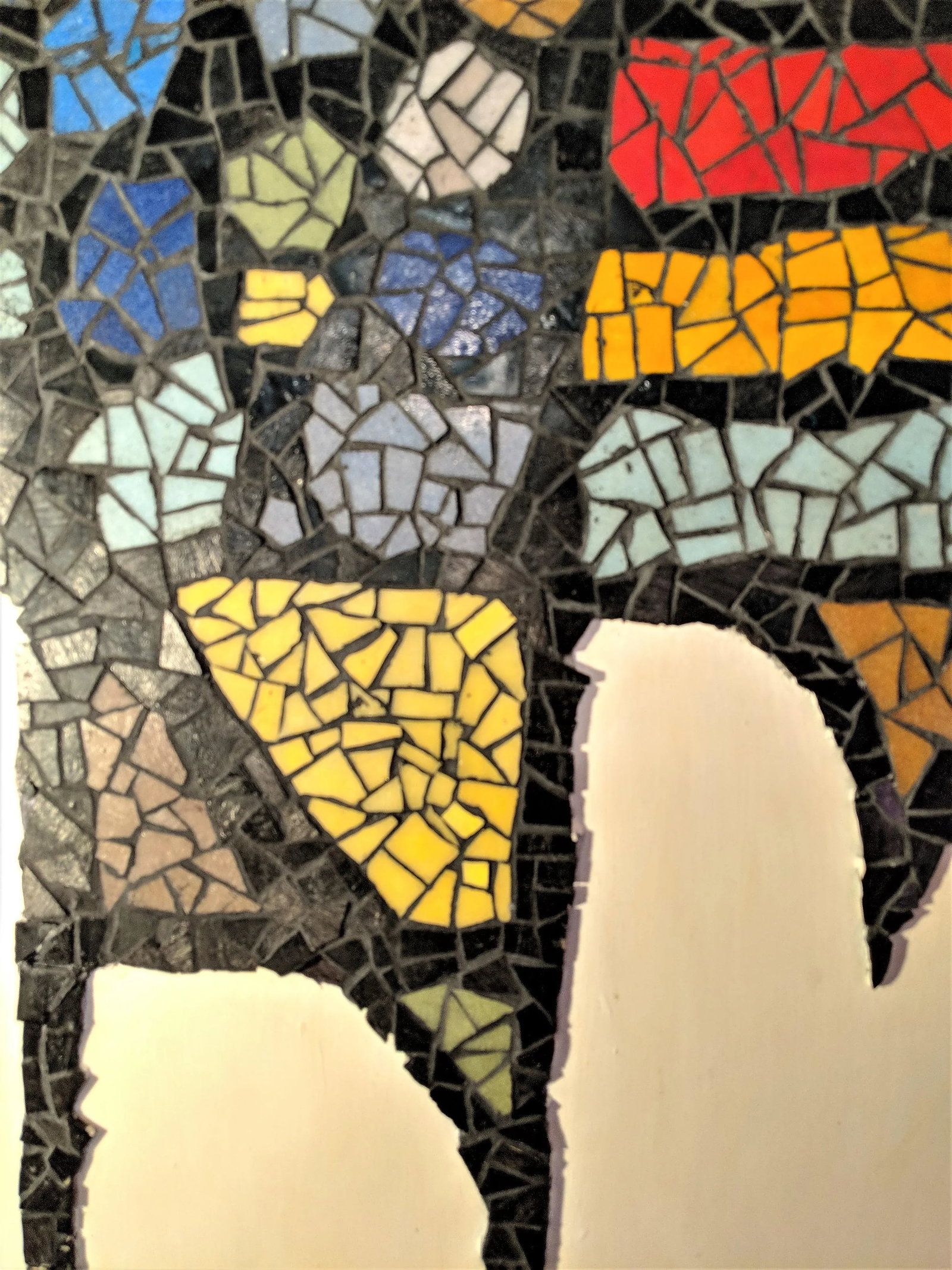 1970s Large Mosaic Rooster Wall Art - 7