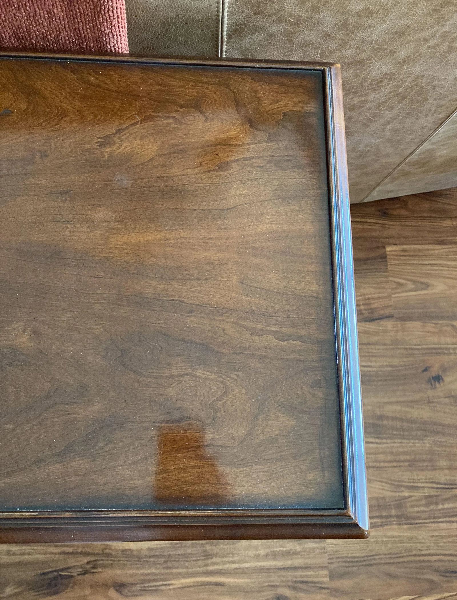 1990s Two Drawer Rectangular Signed Drexel Heritage Console Sofa Table on Cabriole Legs - 9