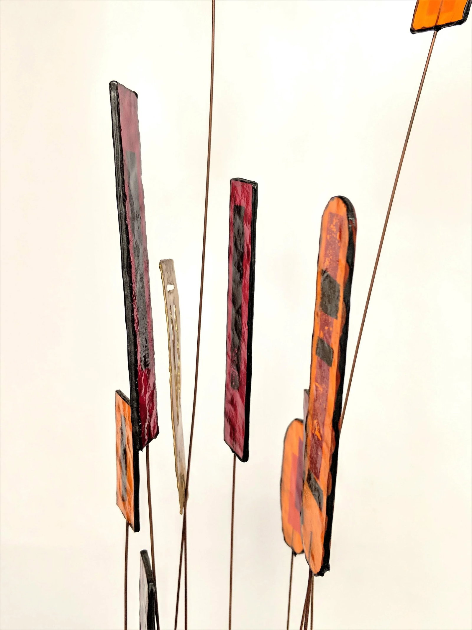 Curtis Jere Brass & Acrylic "Lollypop" Sculpture - 12
