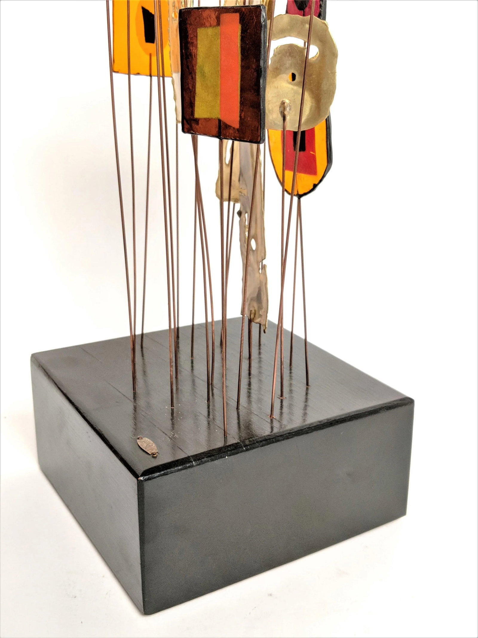 Curtis Jere Brass & Acrylic "Lollypop" Sculpture - 4