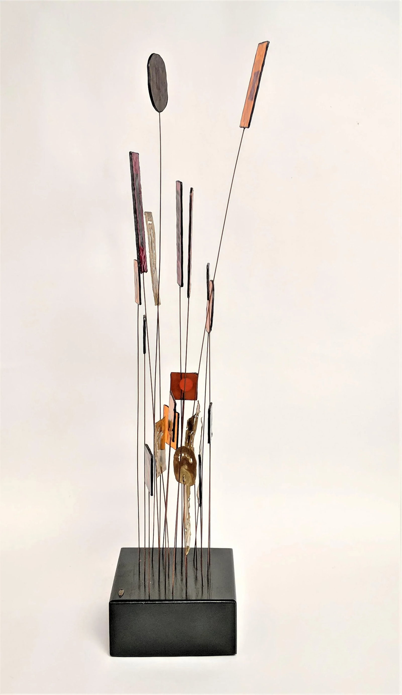 Curtis Jere Brass & Acrylic "Lollypop" Sculpture - 6