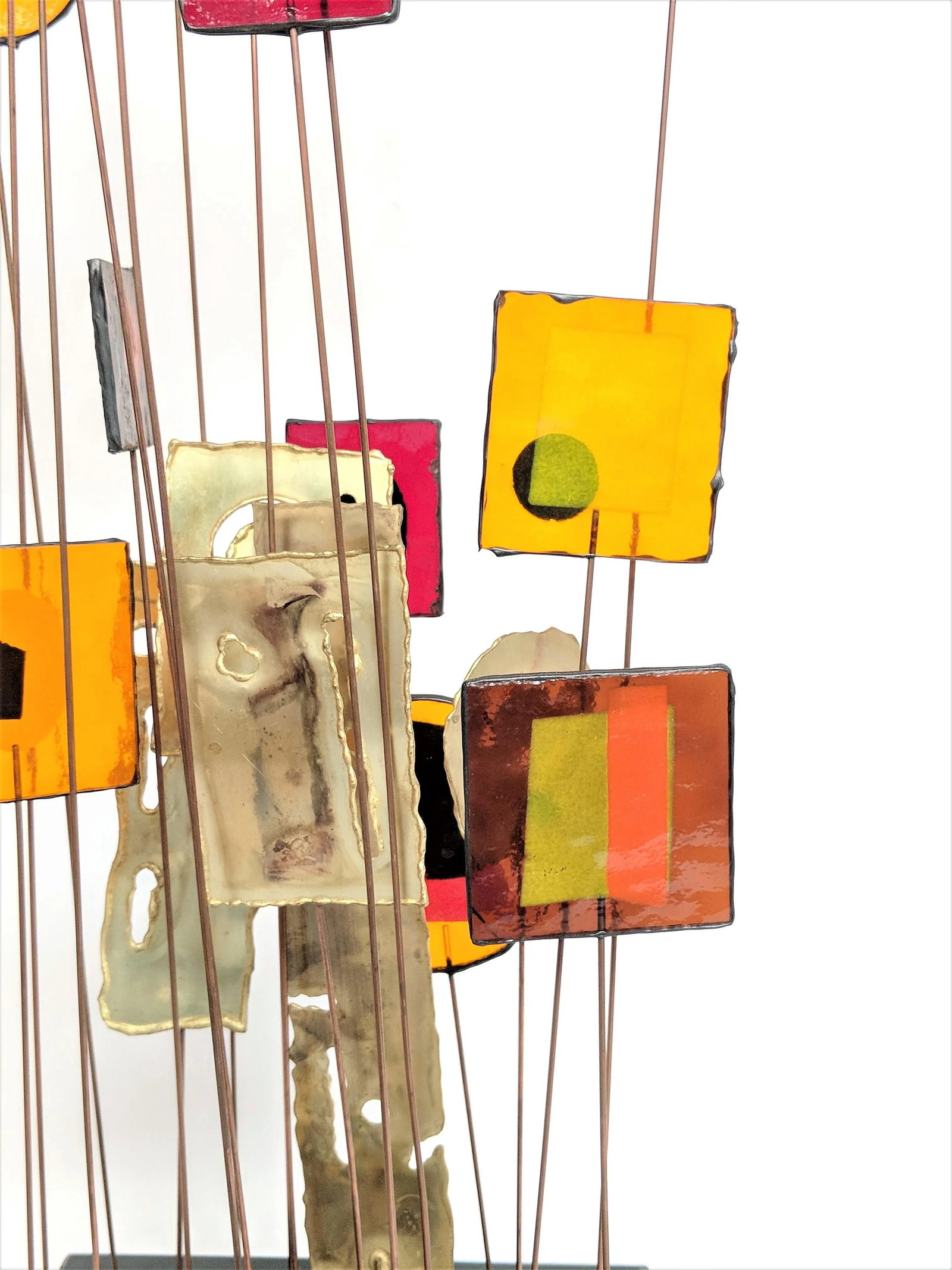 Curtis Jere Brass & Acrylic "Lollypop" Sculpture - 7