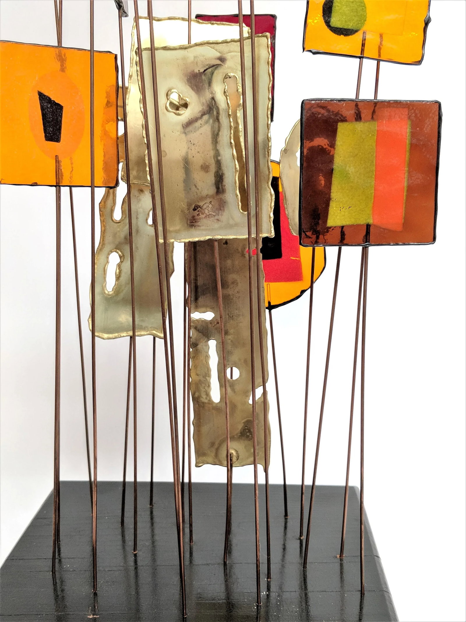 Curtis Jere Brass & Acrylic "Lollypop" Sculpture - 8