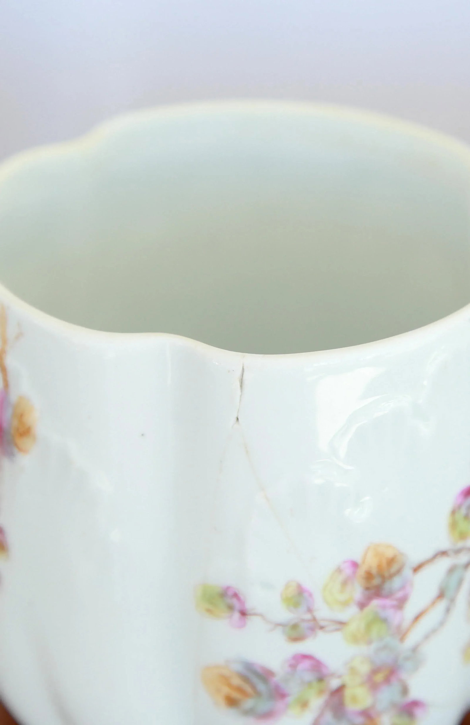 Antique French Porcelain Canister - 6