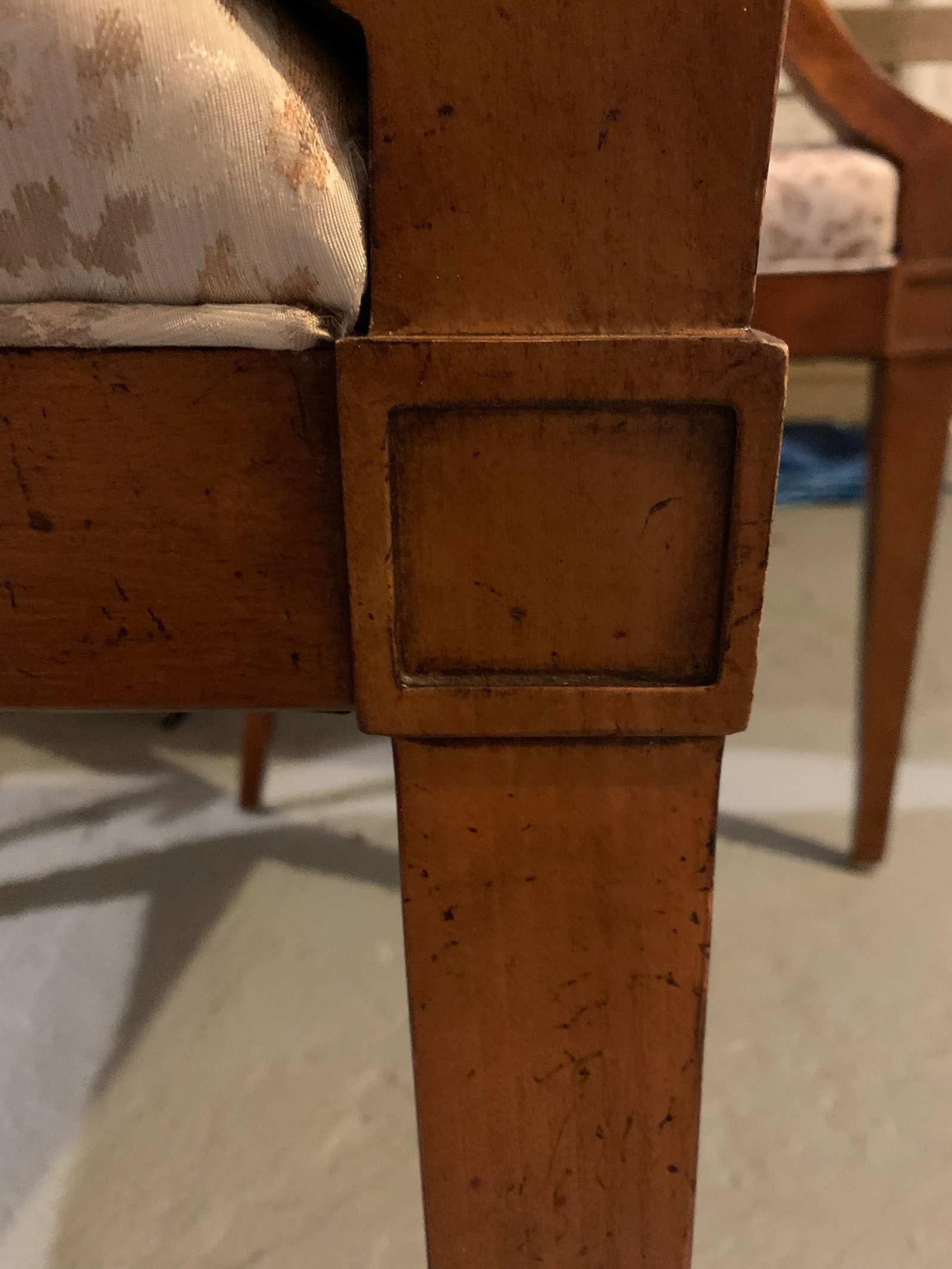Vintage Baker Furniture Thomas Pheasant Louis Dining Chairs - Set of 4 - 11