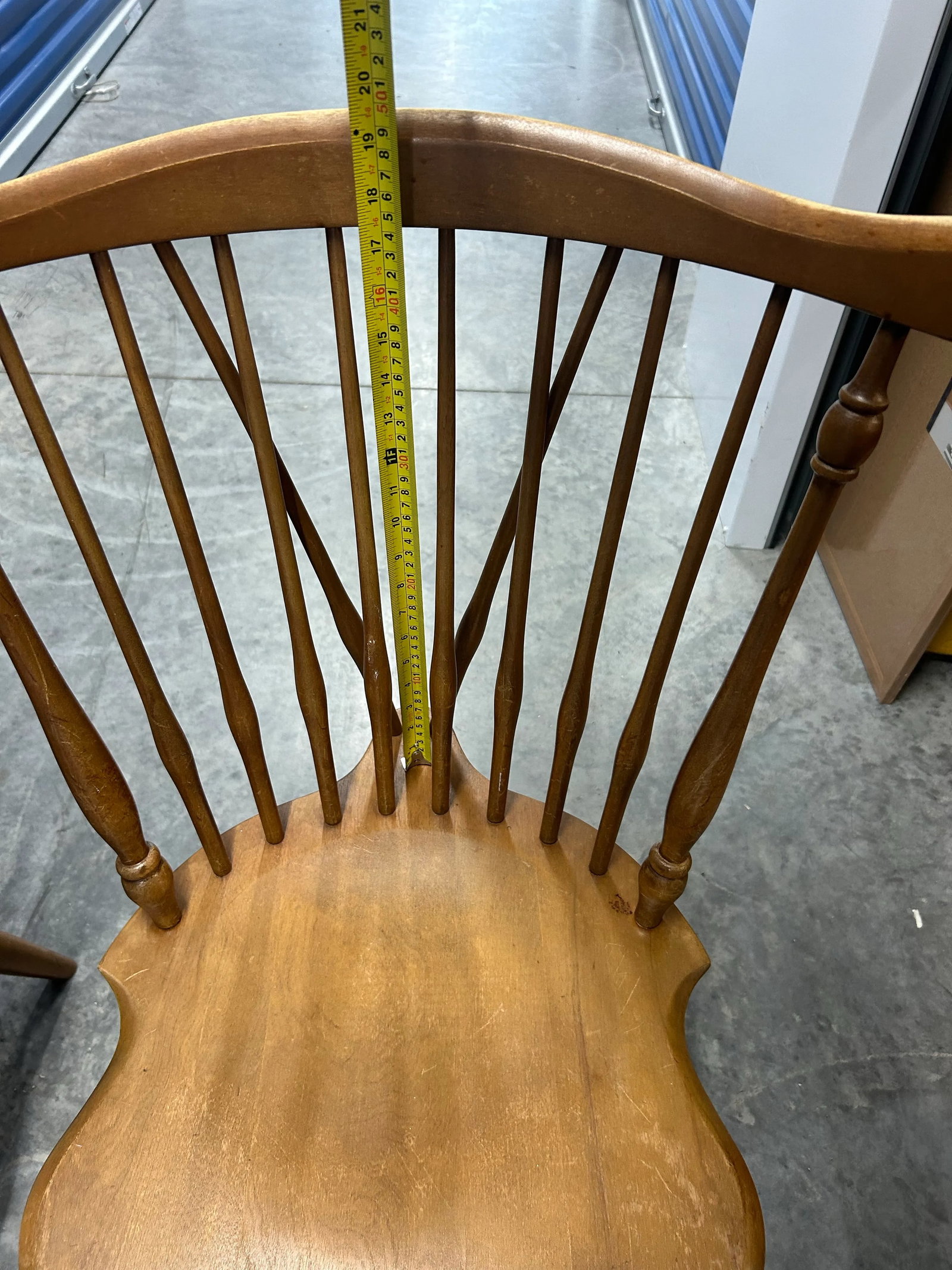 Late 20th Century Vintage Ethan Allen by Baumritter Dining Chairs Heirloom Nutmeg Wood #10-6020 - a - 8