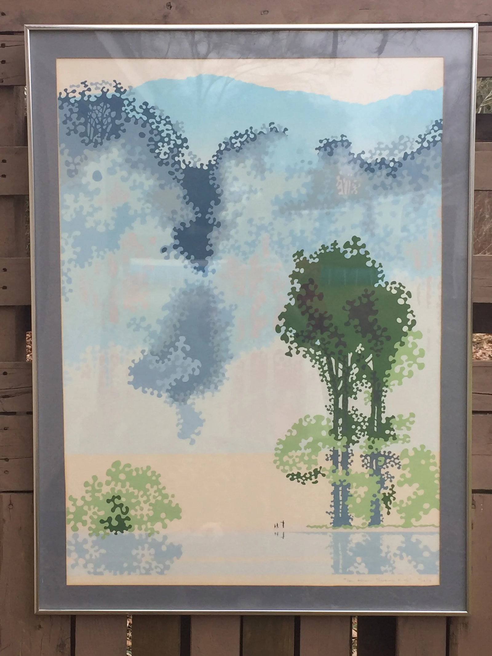 Vintage Serigraph Print Signed by Artist Steve Horgan - 2