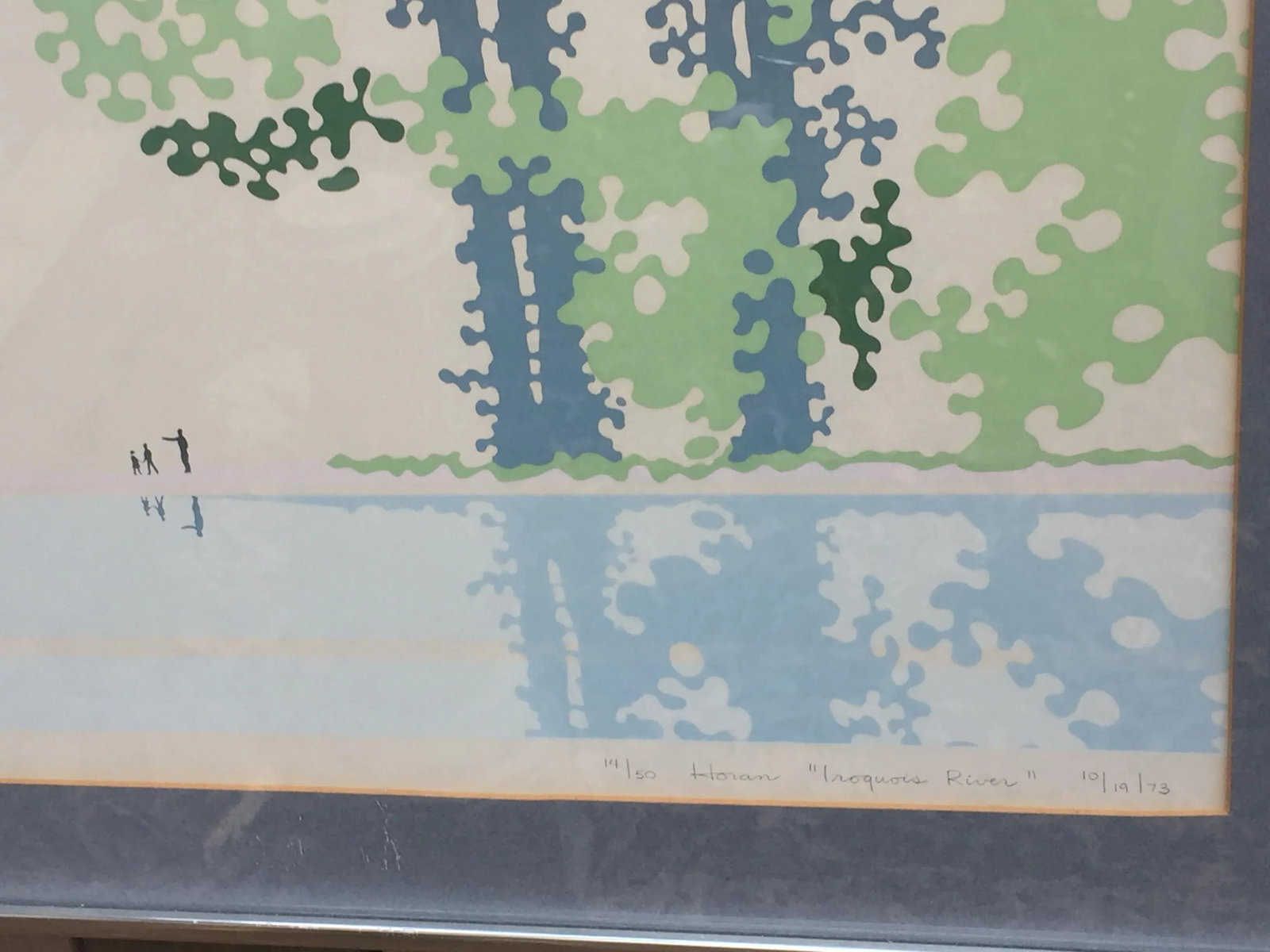 Vintage Serigraph Print Signed by Artist Steve Horgan - 6