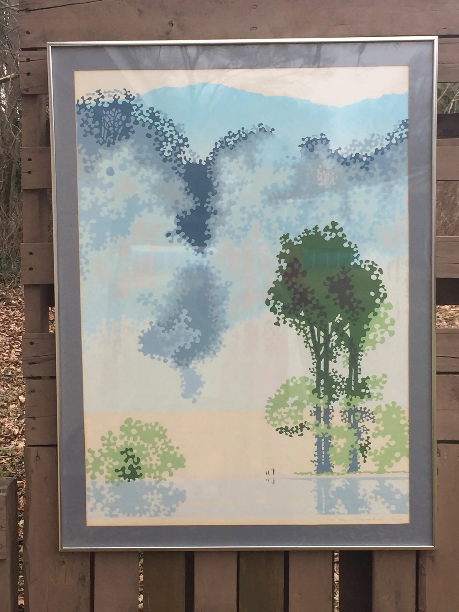 Vintage Serigraph Print Signed by Artist Steve Horgan - 8