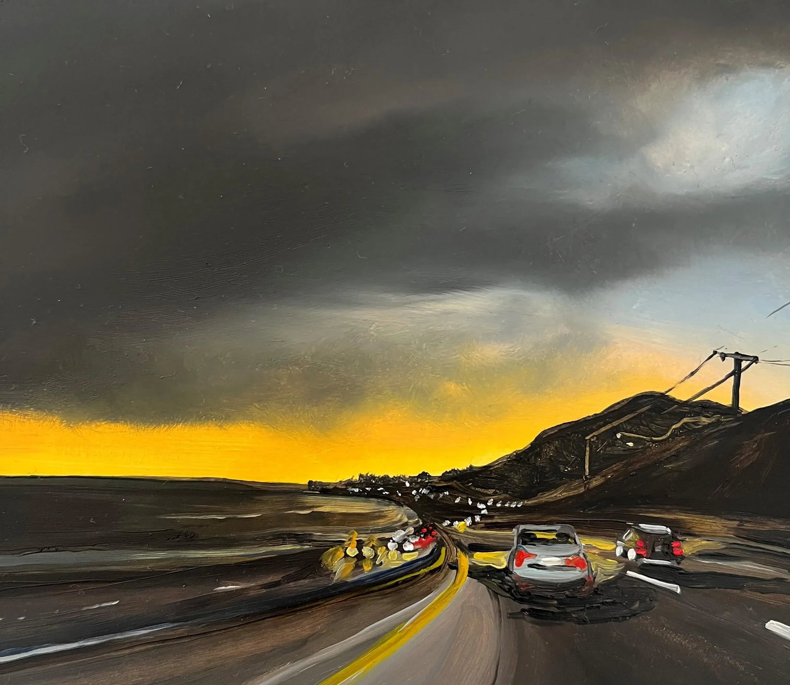 PCH Glow, Original Oil Painting by Jessica Fairley - 4