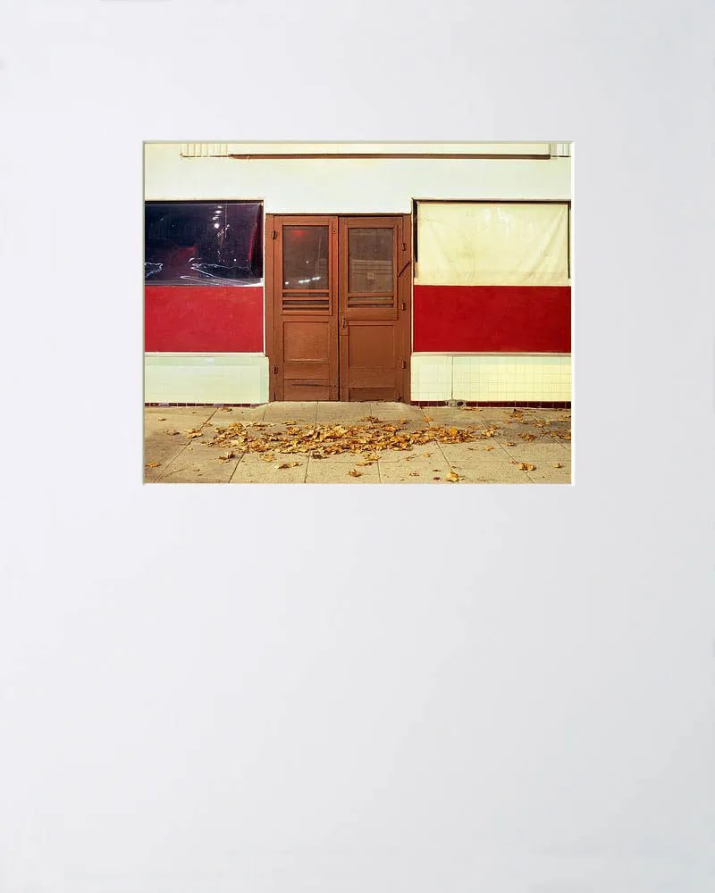 Contemporary Night Photograph "Flat-Front Building" by John Vias - 2