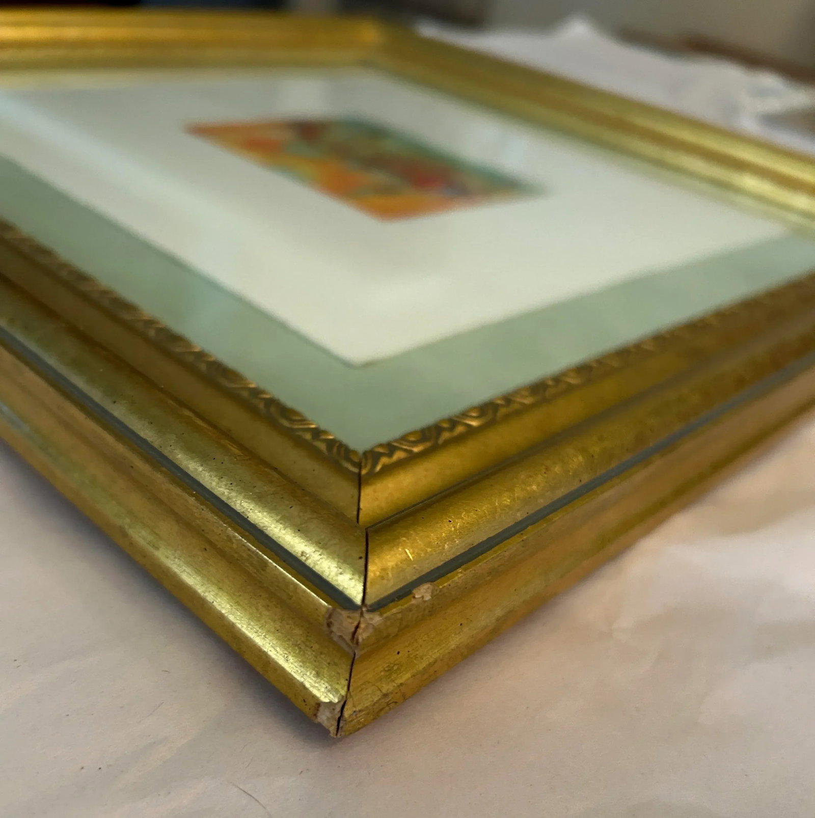 Framed Hand Signed Lithograph of San Giorgio, Venice - 6