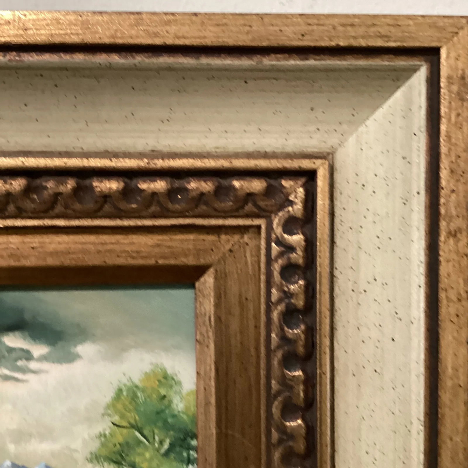 Antique Hein Hoppmann Landscape Oil Painting, Framed - 6