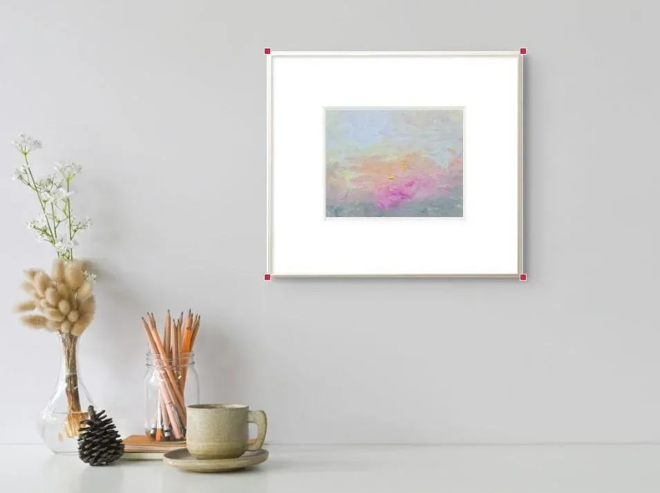 Original Landscape Impressionist Abstract Canvas Art Painting - 5