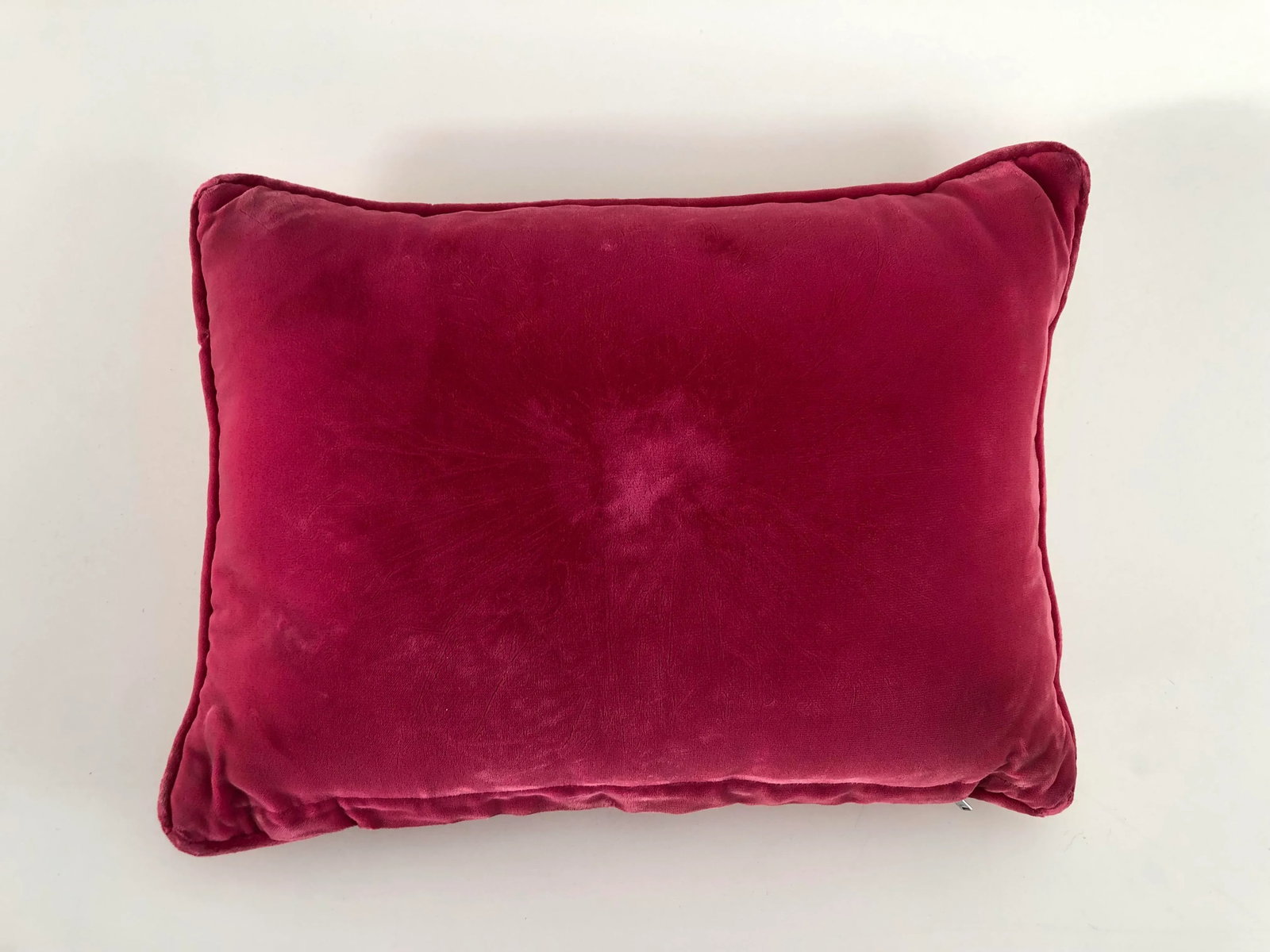 Midcentury Art-Full Handmade Zigzag Multi Color Pillow 14 X 11 - 4