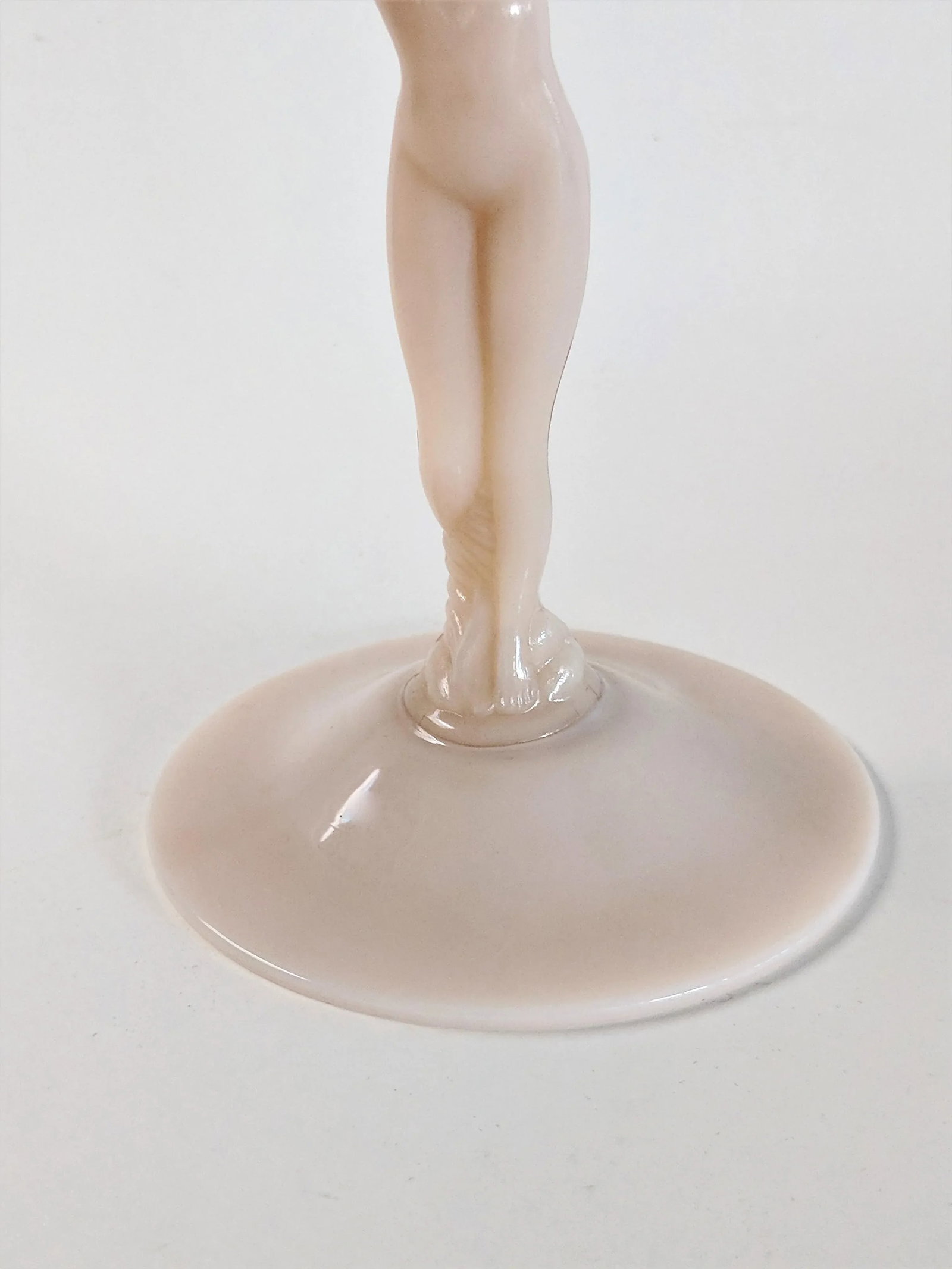 1940s Vintage Art Deco Nude Compote - 12