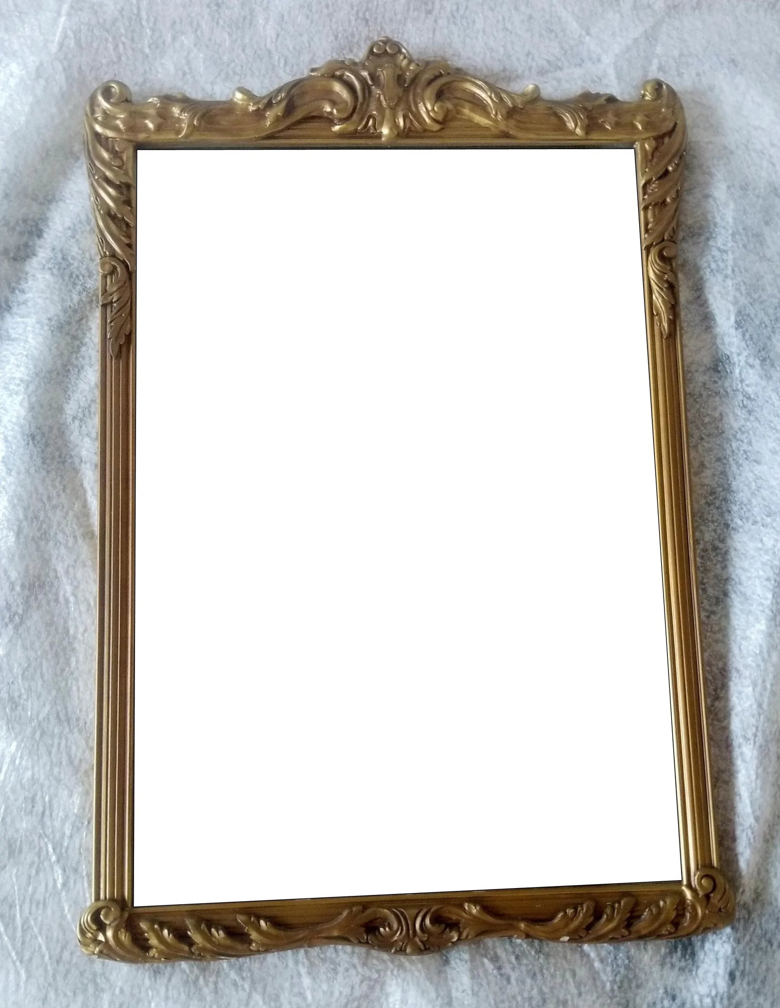 1920s Carved Chippendale Wood Mirror - 2