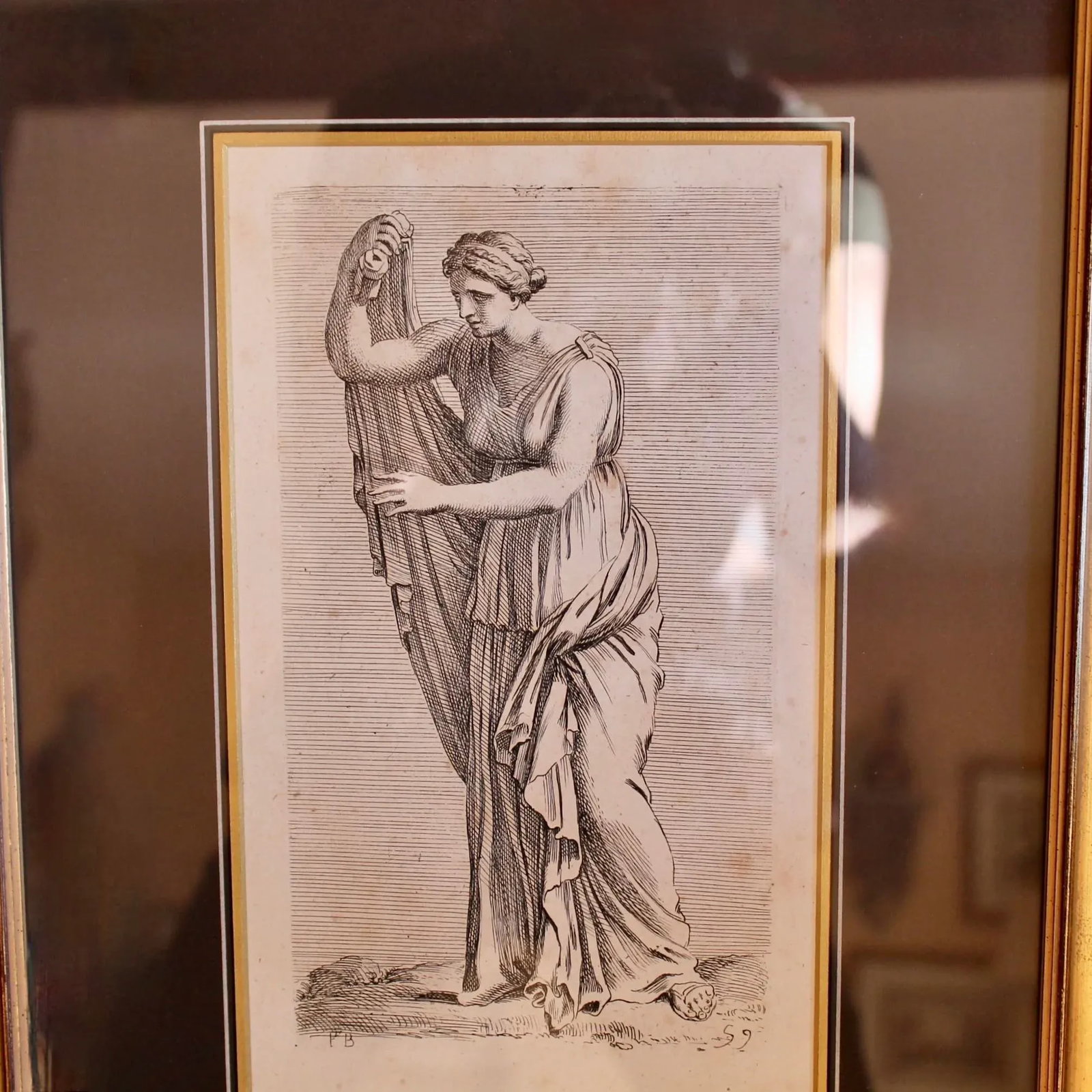 French 17th Century Classical Figure Engravings by Francois Perrier- Set of Six - 11