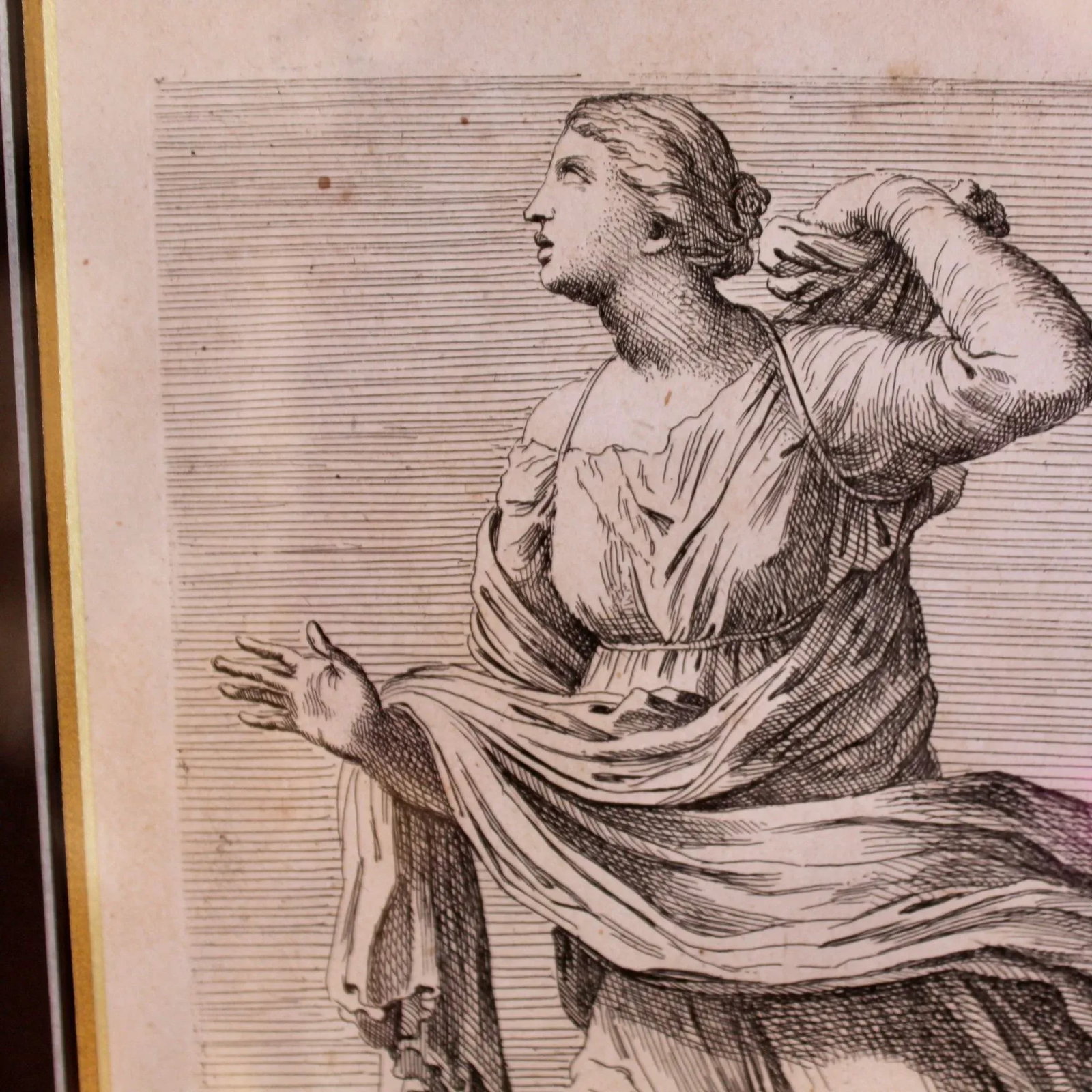 French 17th Century Classical Figure Engravings by Francois Perrier- Set of Six - 5