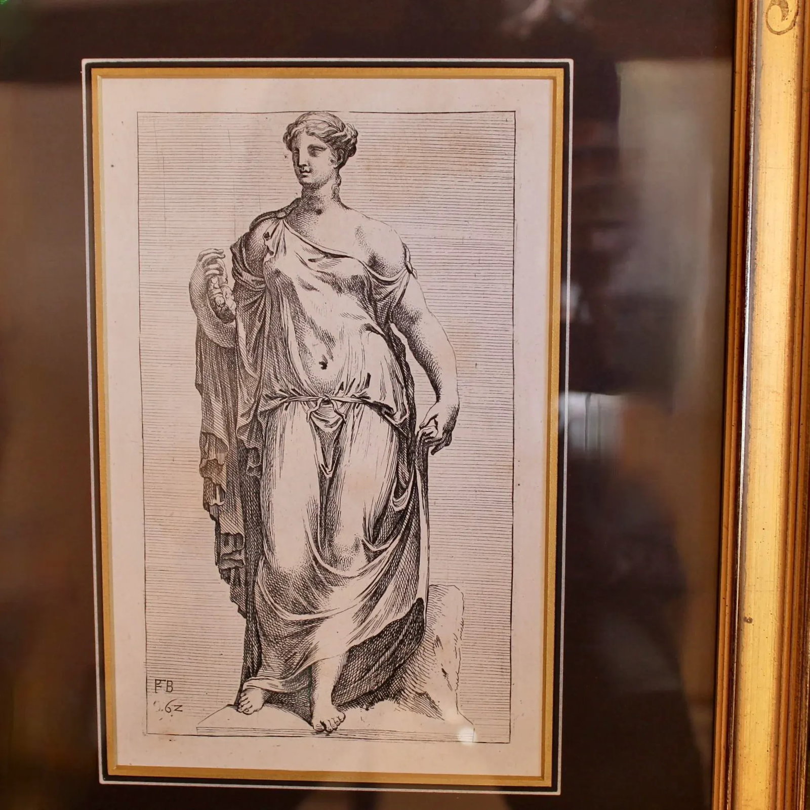 French 17th Century Classical Figure Engravings by Francois Perrier- Set of Six - 7