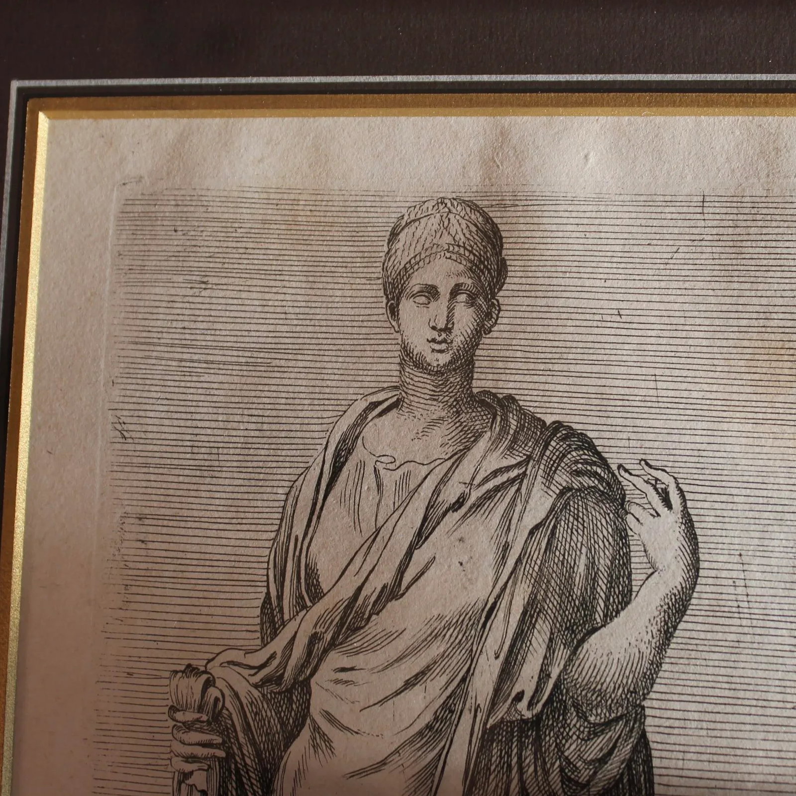 French 17th Century Classical Figure Engravings by Francois Perrier- Set of Six - 8