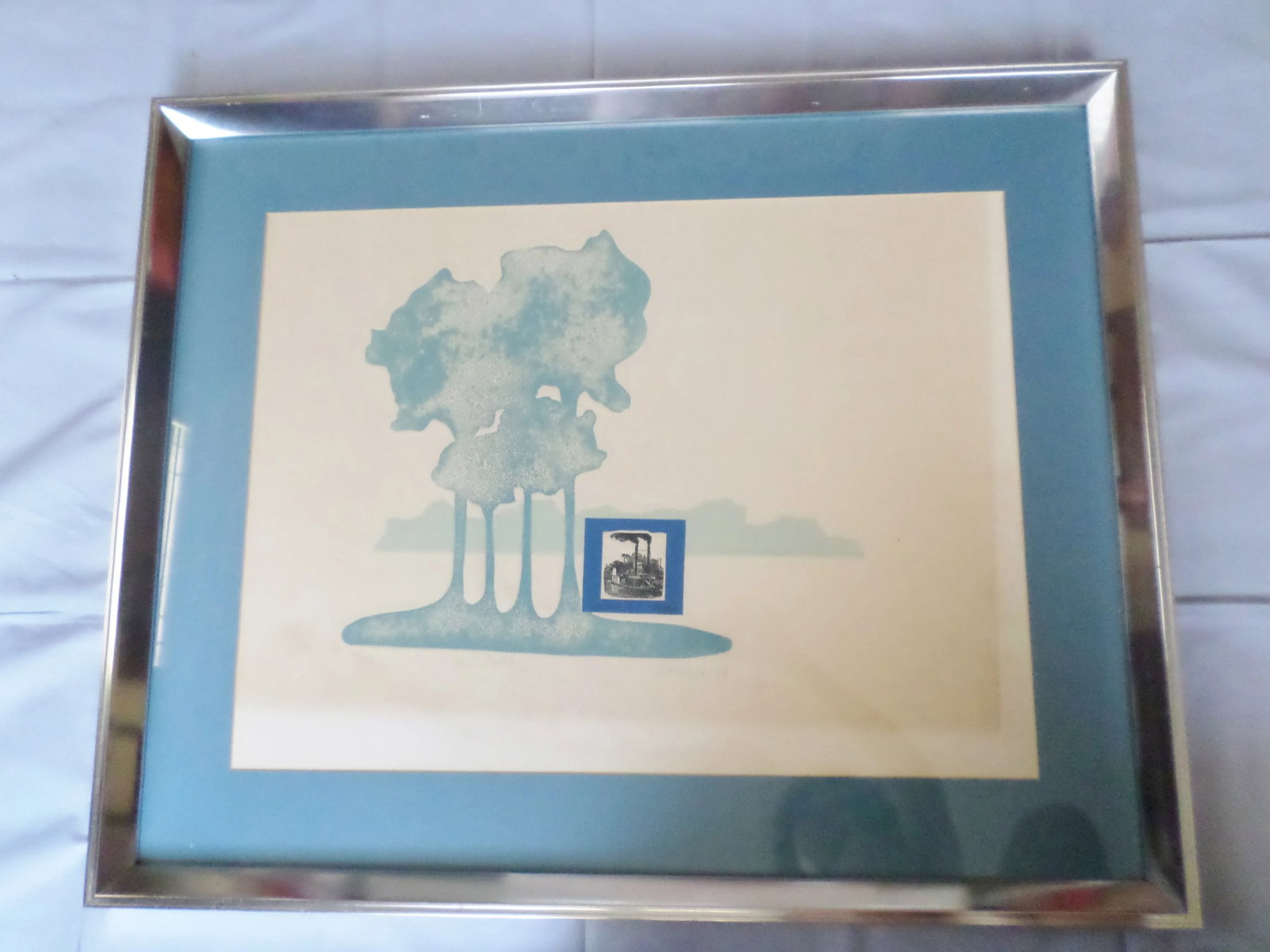 1977 Vintage Edward Ward Signed & Numbered Print - 10