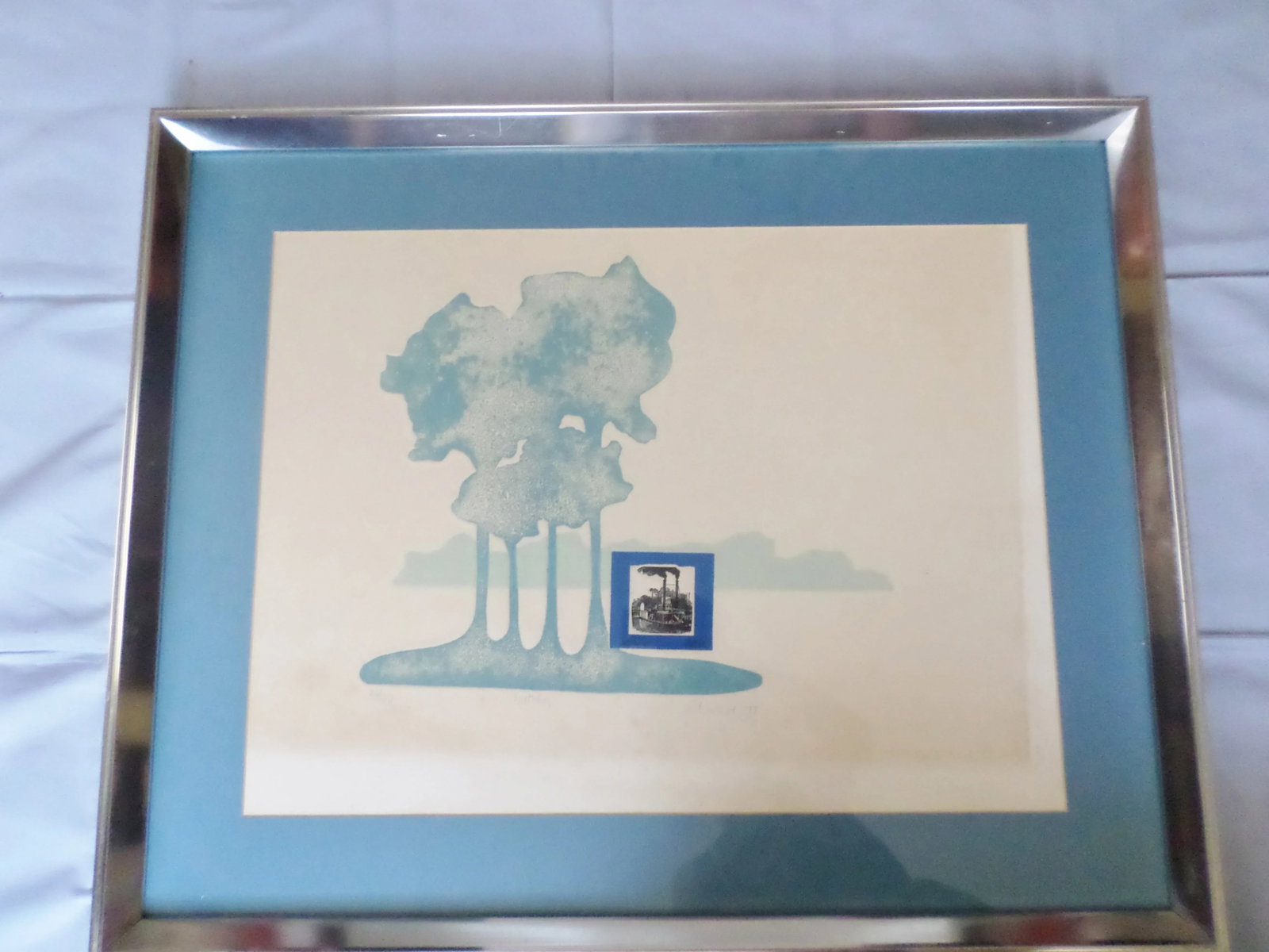1977 Vintage Edward Ward Signed & Numbered Print - 5