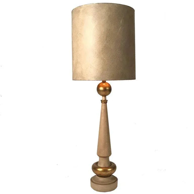 Monumental 1950s, Regency Torchiere Lamp in the Manner of James Mont - 6