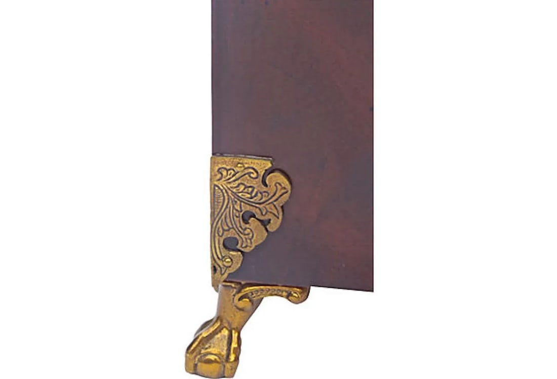 Late 20th Century Maitland - Smith Wood & Brass Knife Box - 6