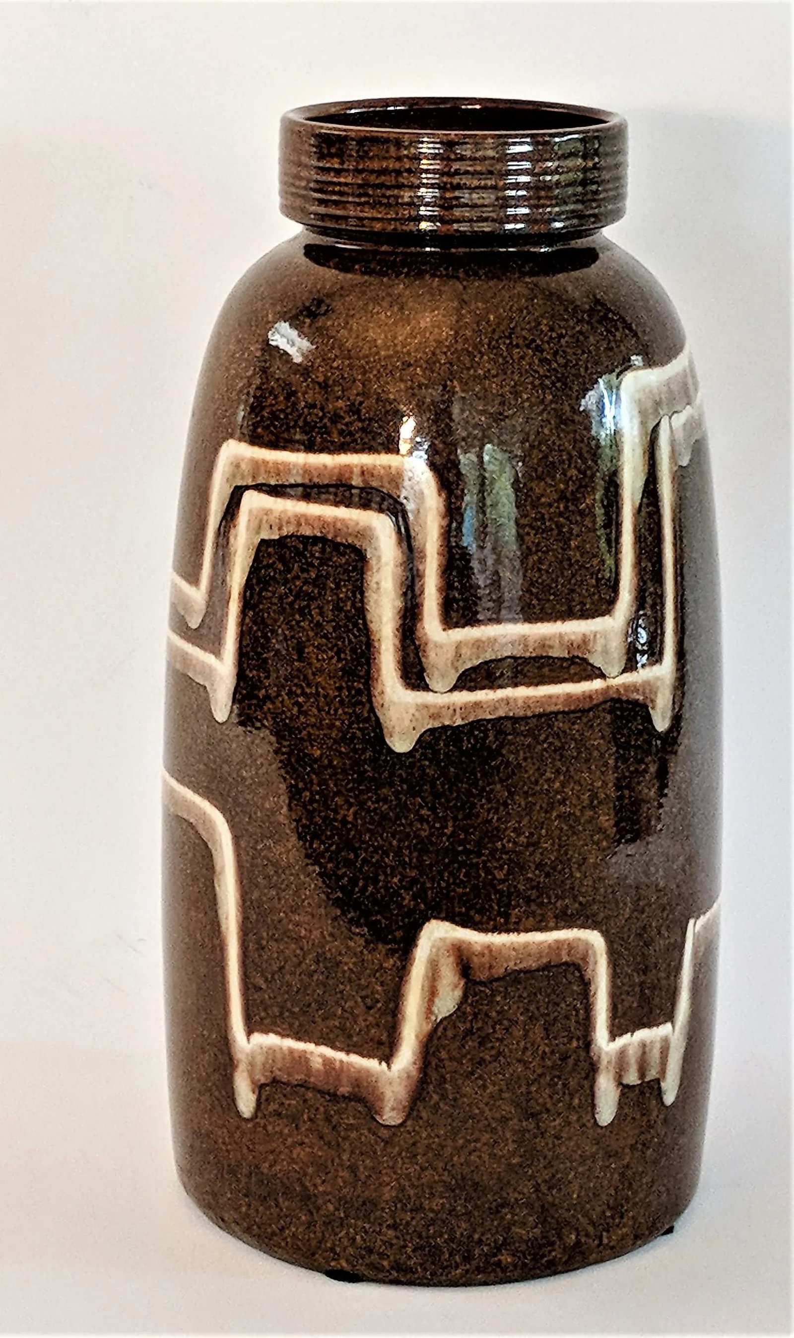 1950's Vintage Sheurich Keramik West German Ceramic Vase - 3