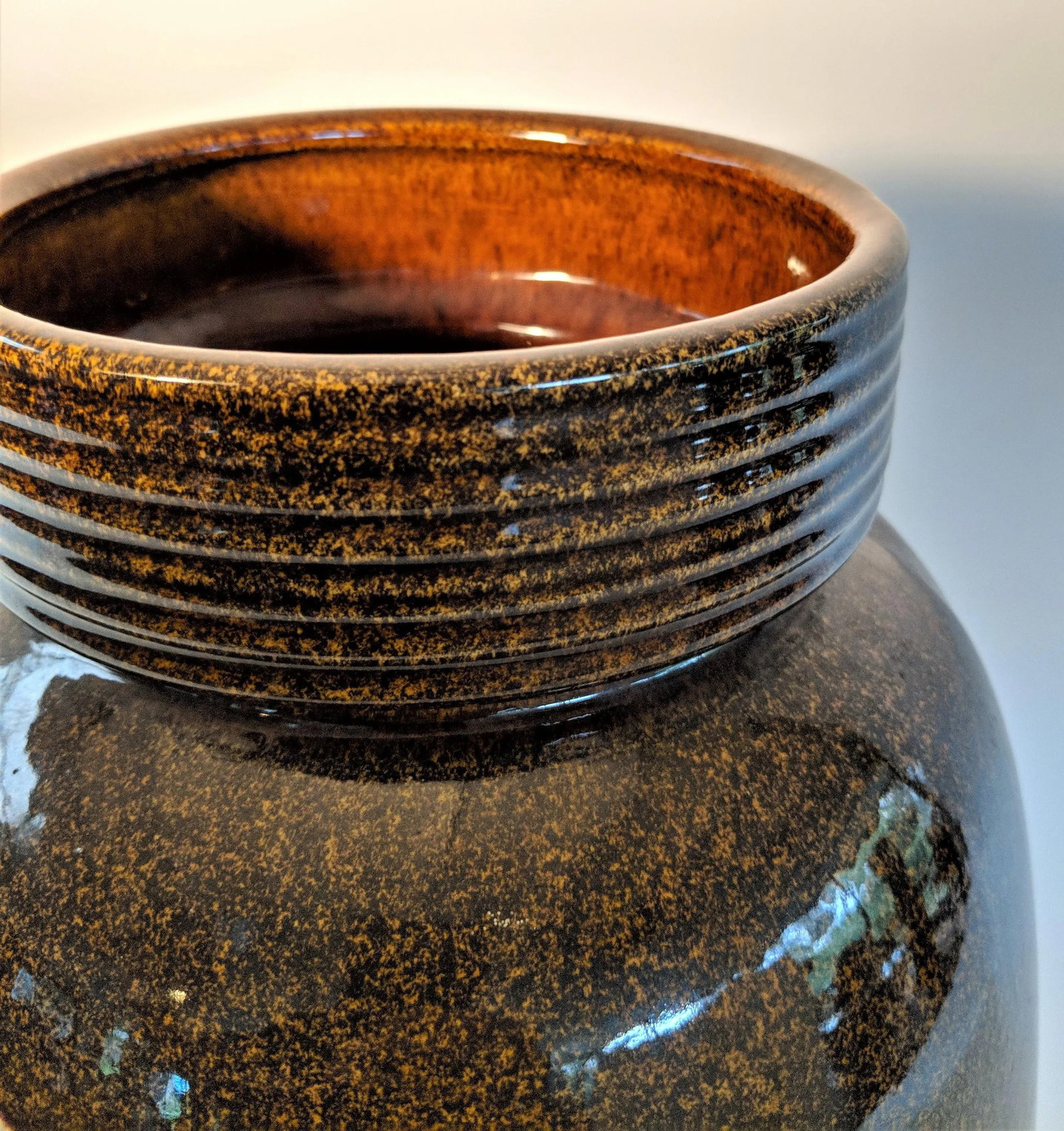 1950's Vintage Sheurich Keramik West German Ceramic Vase - 8