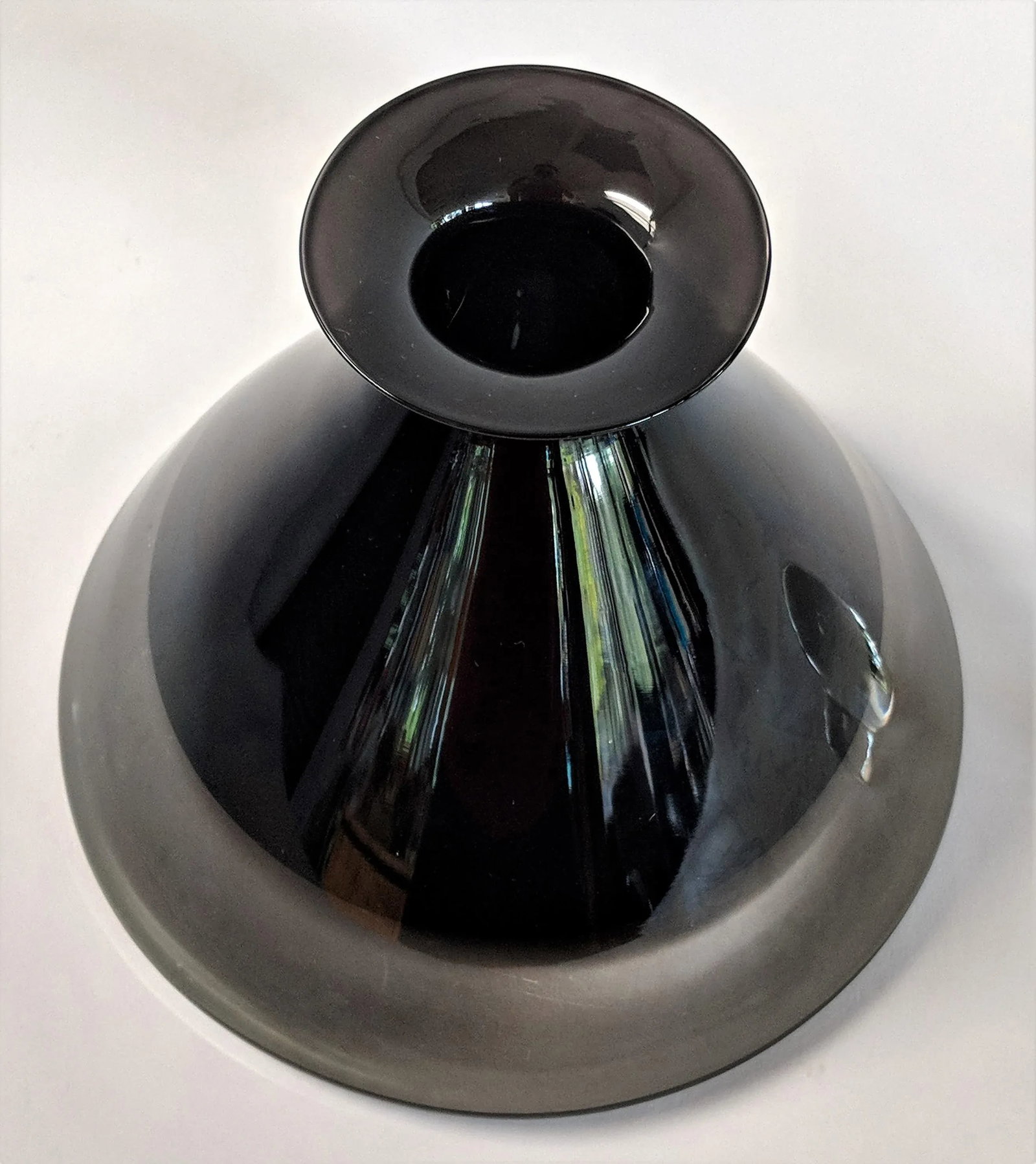 1980s Vintage Mario Pinzoni for Seguso Vetri d'Arte Glass Bottle - 4