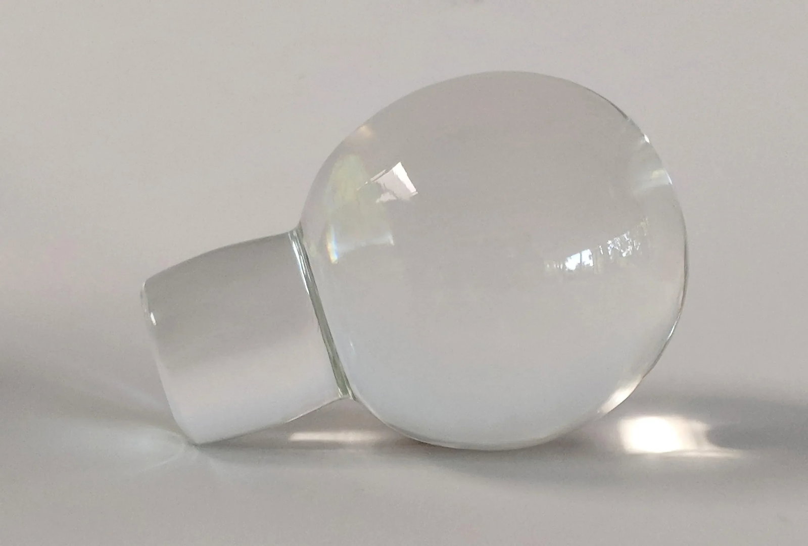 1980s Vintage Mario Pinzoni for Seguso Vetri d'Arte Glass Bottle - 9