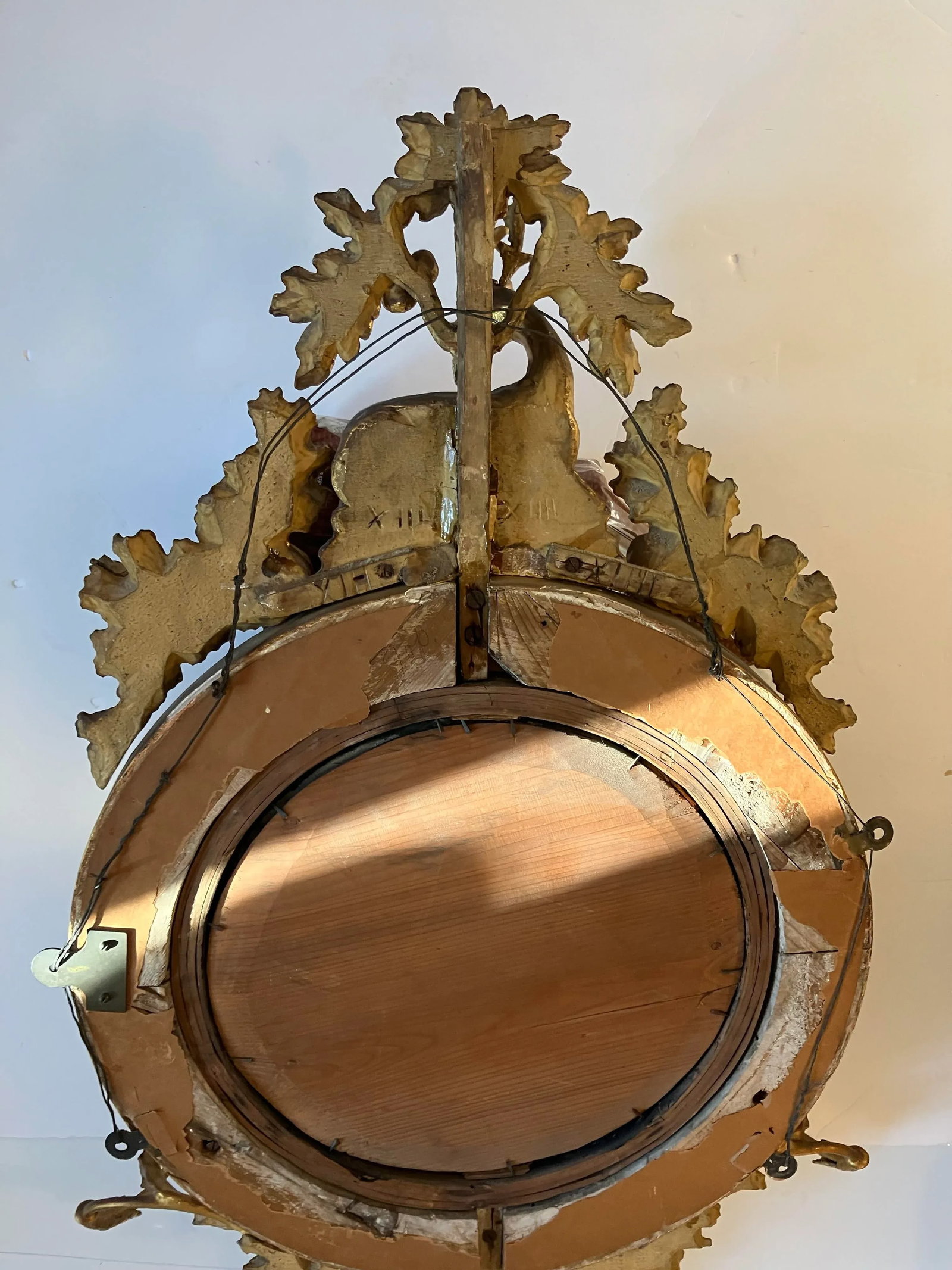 Early 19th Century English Regency Period Convex Mirror - 3