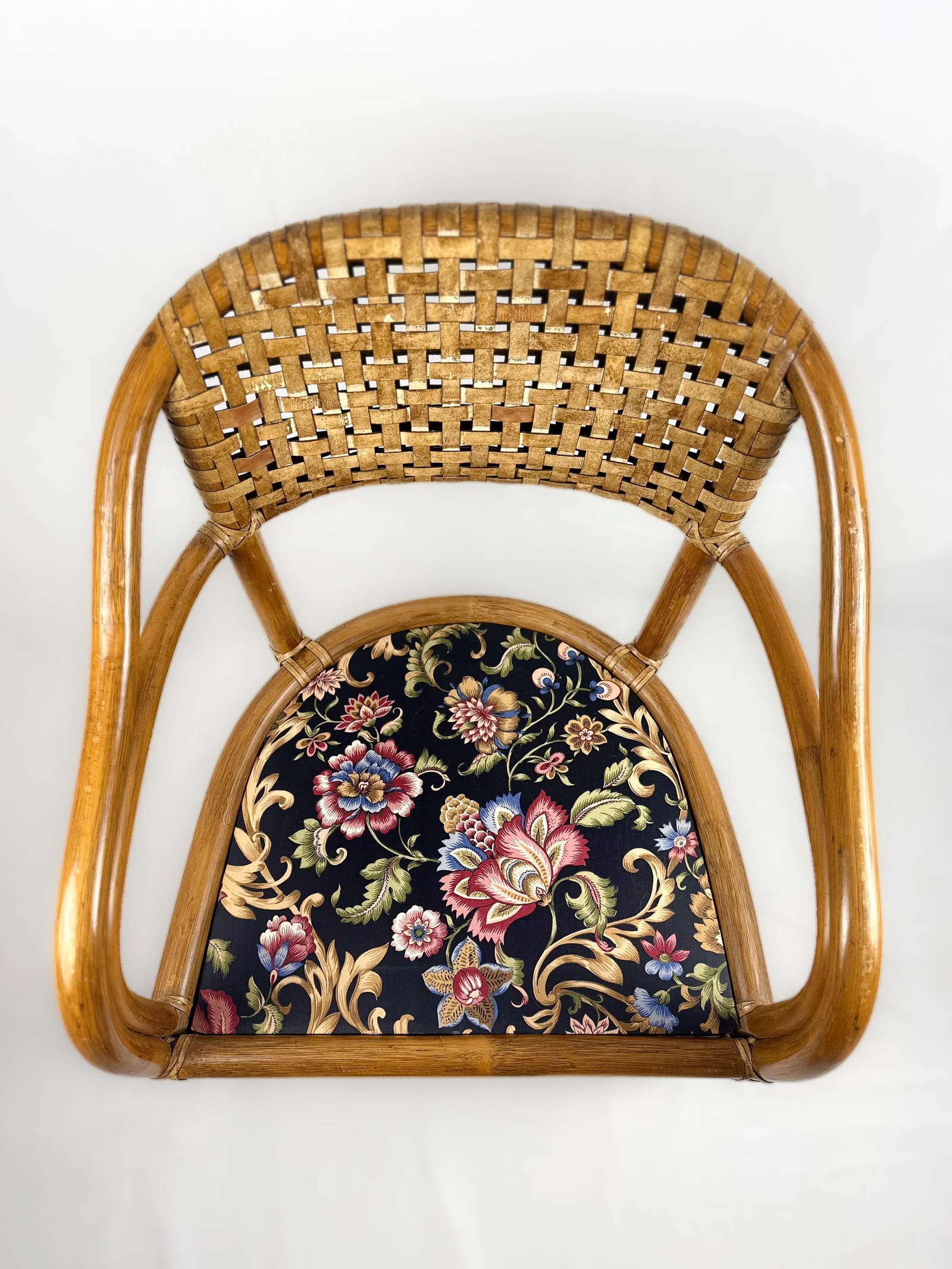 Late 20th Century Pair of McGuire Bamboo Armchairs - 5
