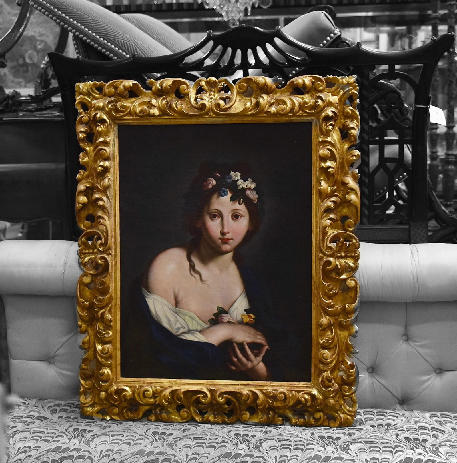 Early 19th C. Italian Portrait of a Girl - 4
