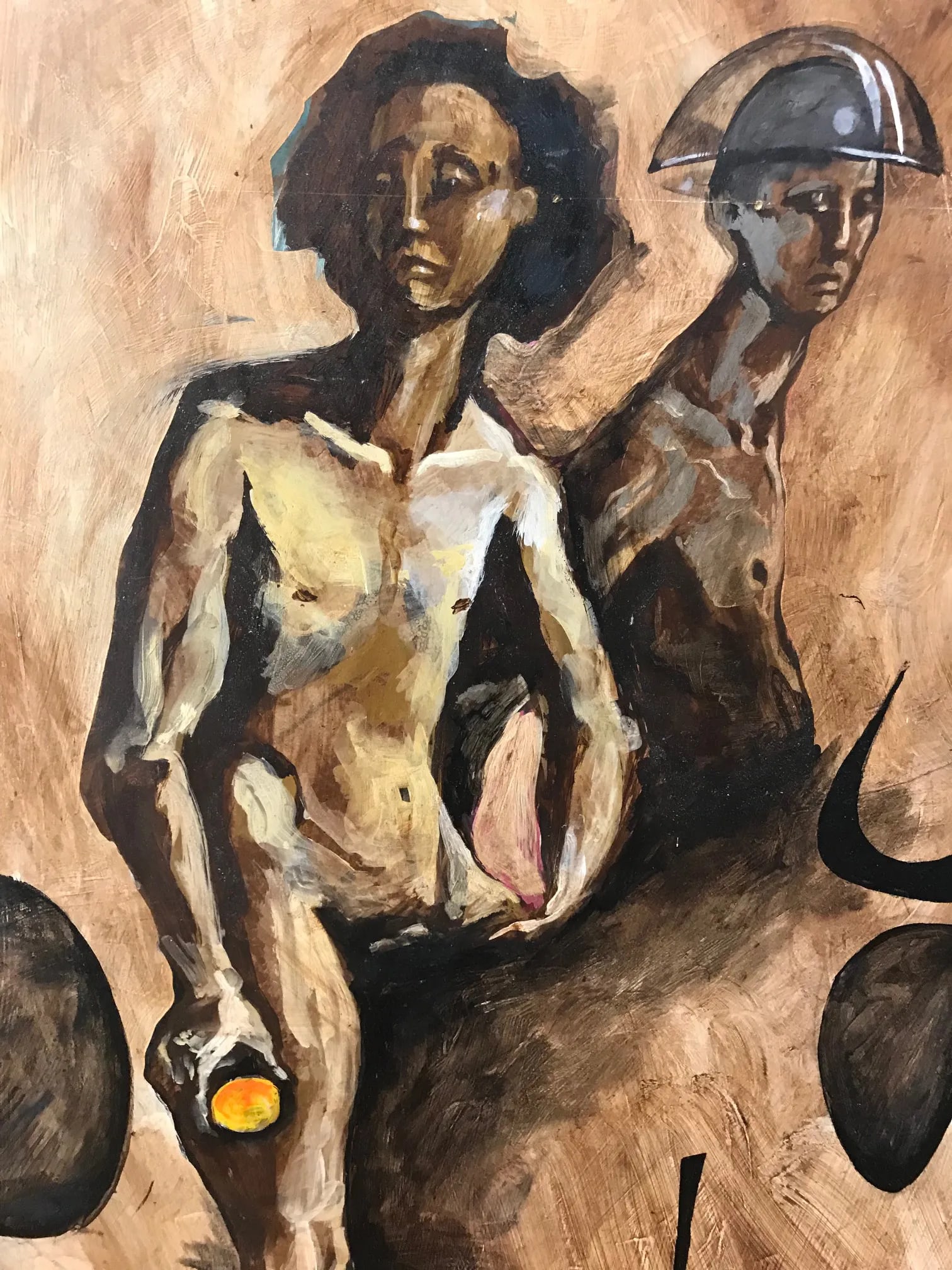 Early 20th Century Antique Surrealist Painting - 3