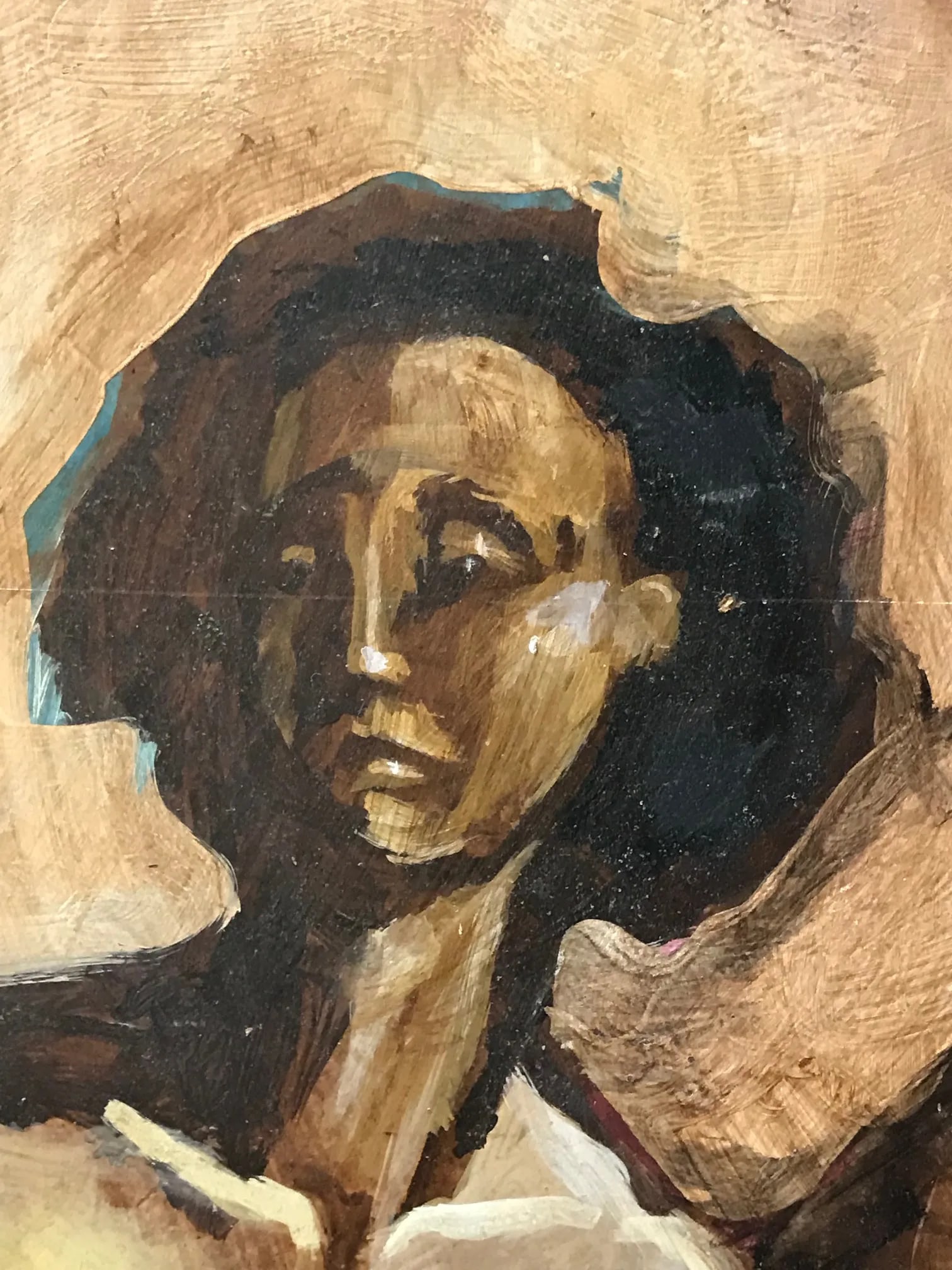 Early 20th Century Antique Surrealist Painting - 8