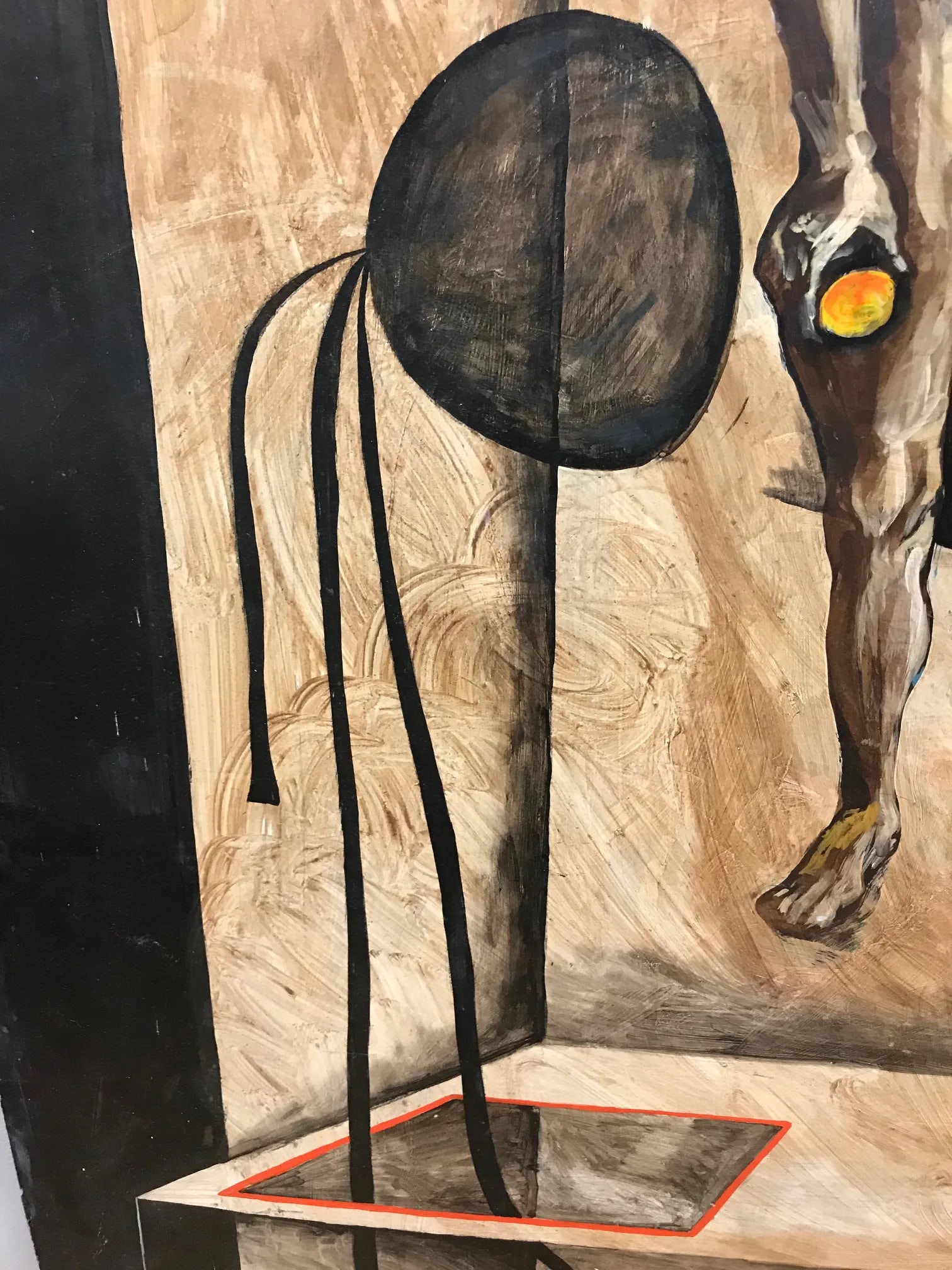 Early 20th Century Antique Surrealist Painting - 9