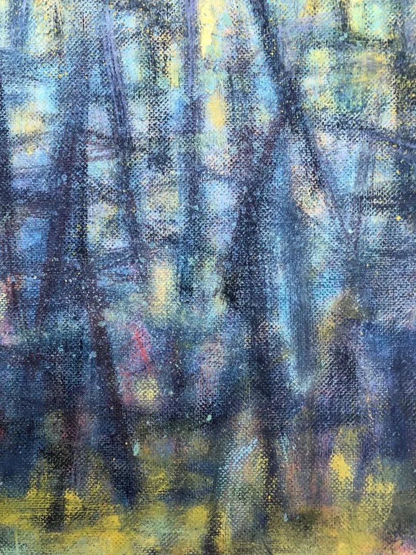 1960s Vintage Landscape Oil Painting - 10