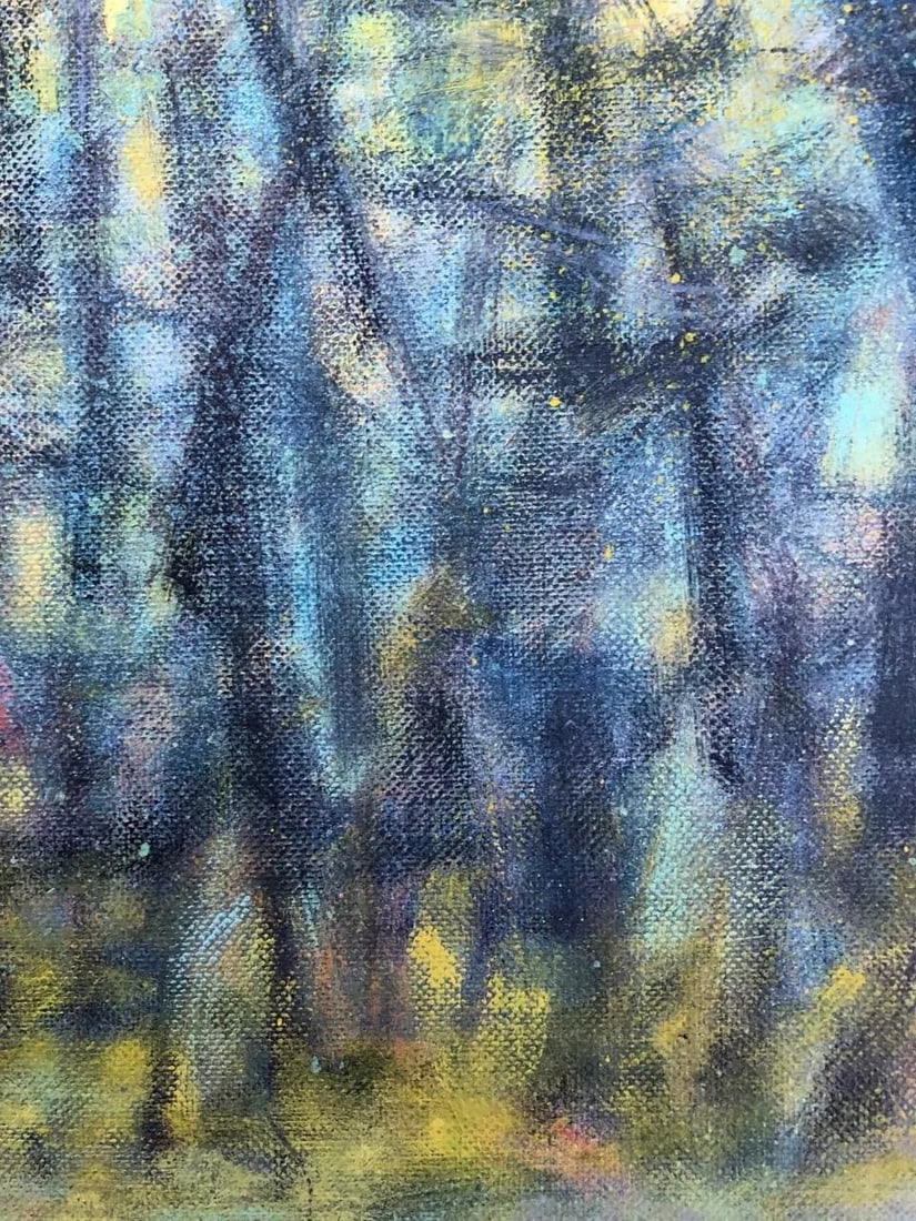 1960s Vintage Landscape Oil Painting - 4