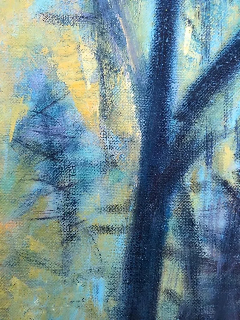1960s Vintage Landscape Oil Painting - 6