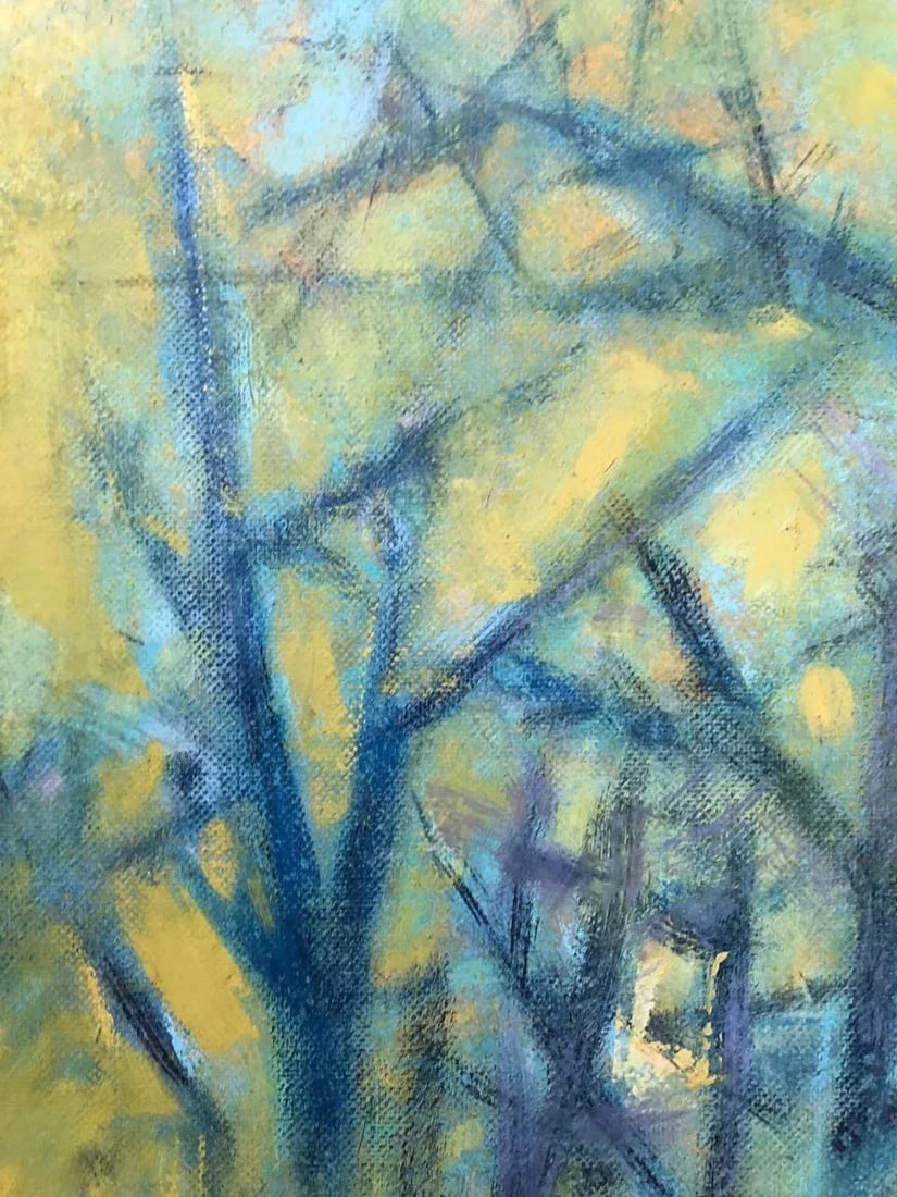 1960s Vintage Landscape Oil Painting - 7
