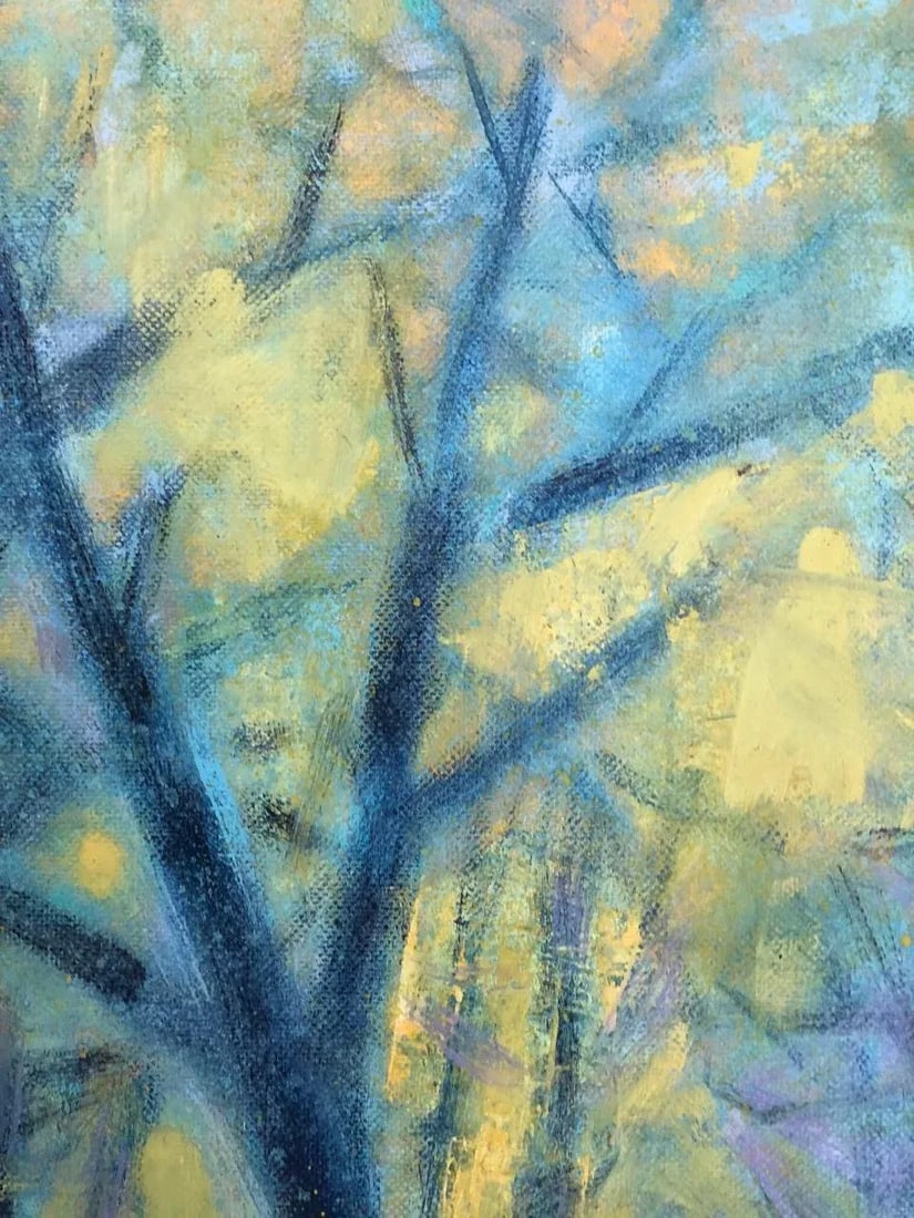 1960s Vintage Landscape Oil Painting - 8